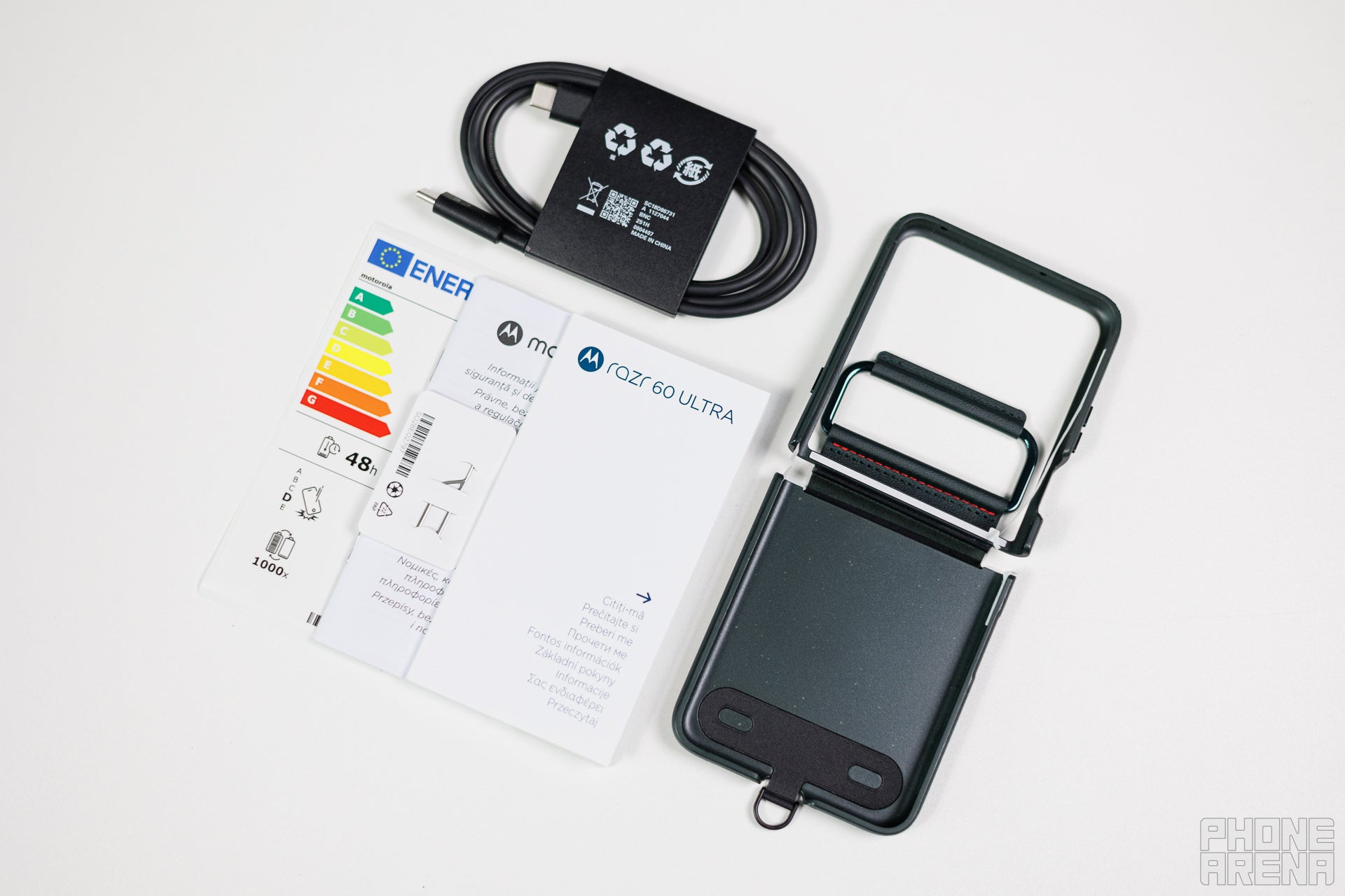 You get a case in the box (Image by PhoneArena) - Motorola Razr Ultra (2025) Review: It&#039;s... perfect?!