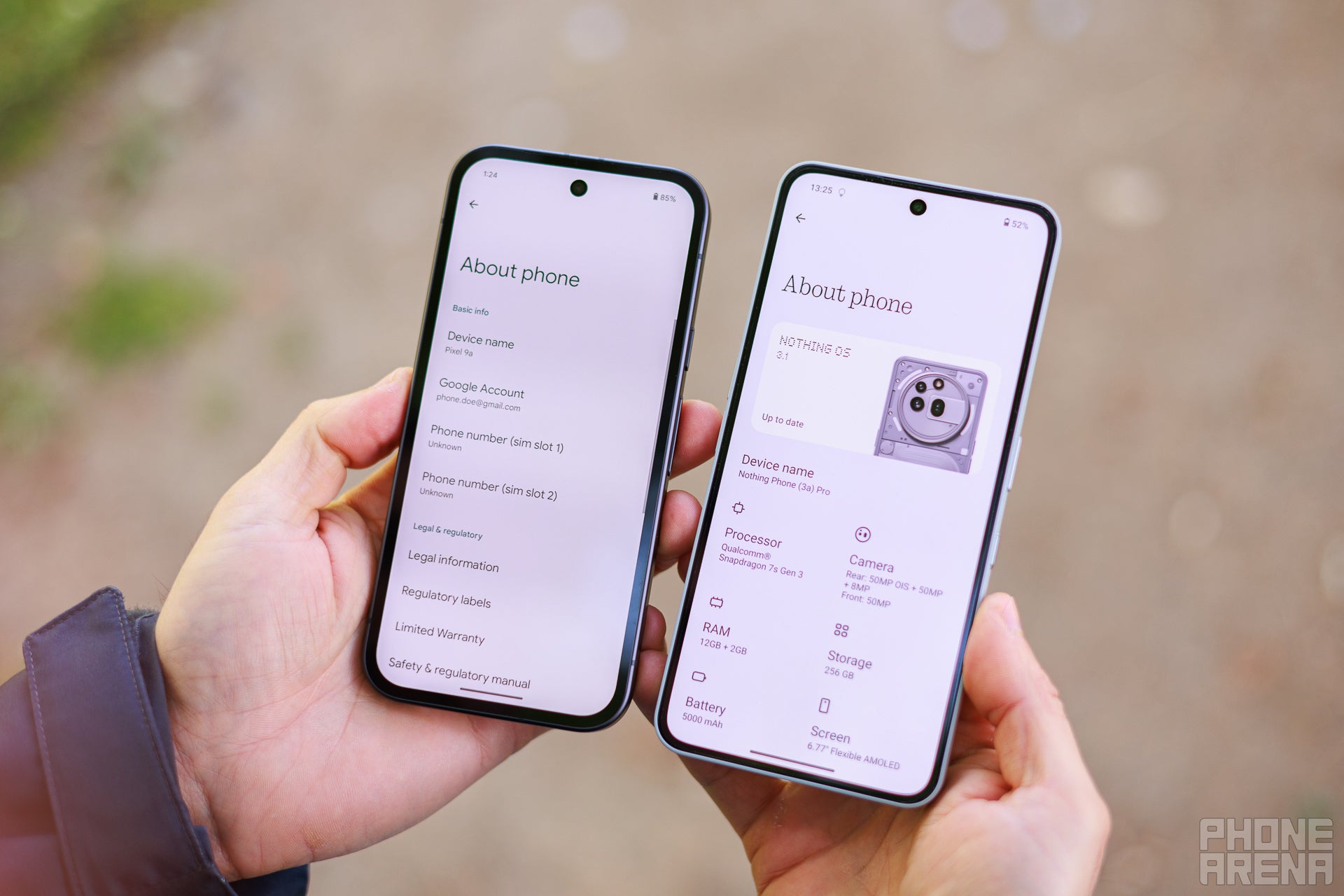 Pixel 9a vs Nothing Phone (3a) Pro: Nothing can stop the Pixel 9a