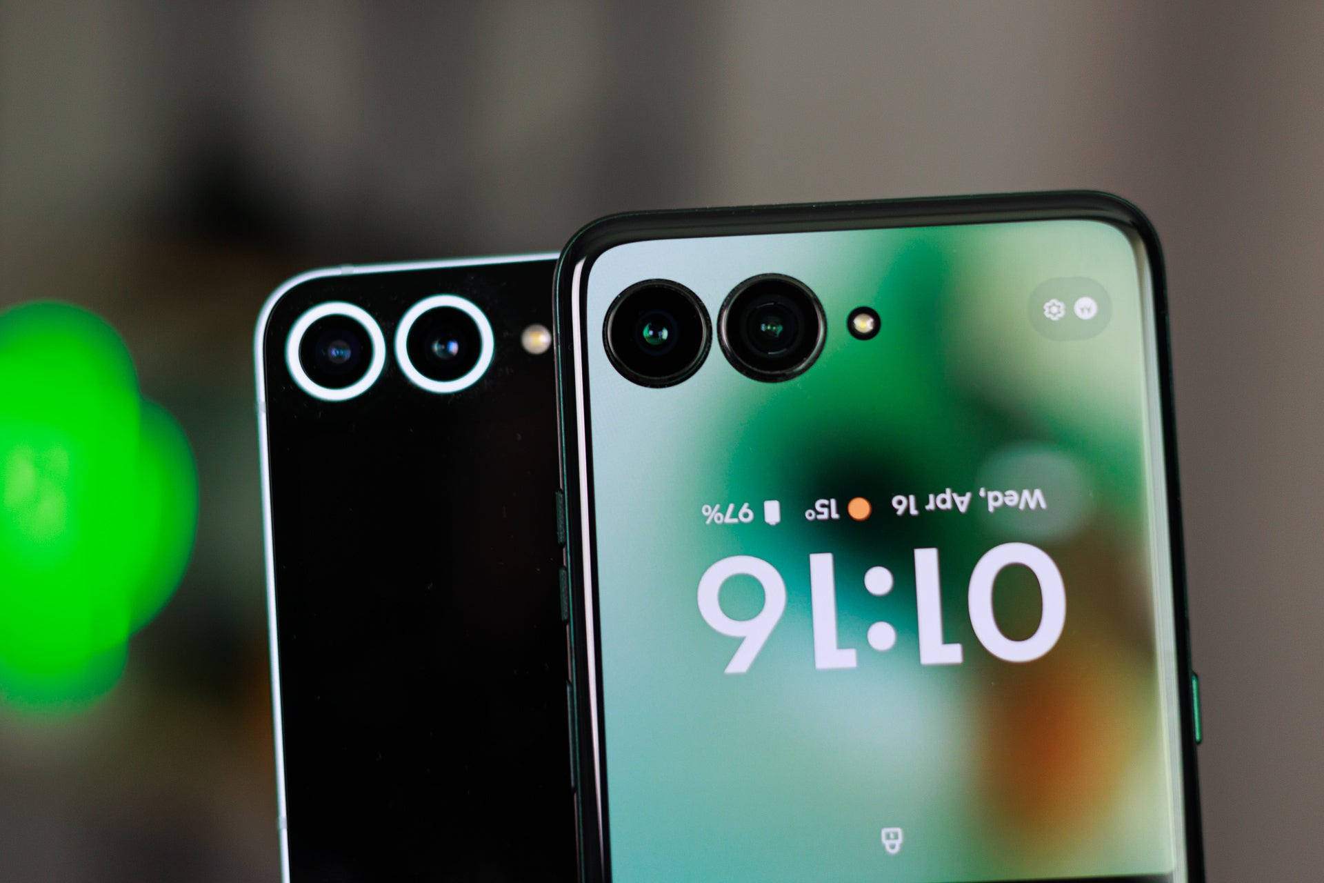 Motorola opted for an ultrawide instead of a telephoto for the Razr Ultra&#039;s secondary camera, matching the setup on the Z Flip 6.&amp;nbsp;| Image by PhoneArena - Motorola Razr Ultra (2025) vs Galaxy Z Flip 6: The tables have turned