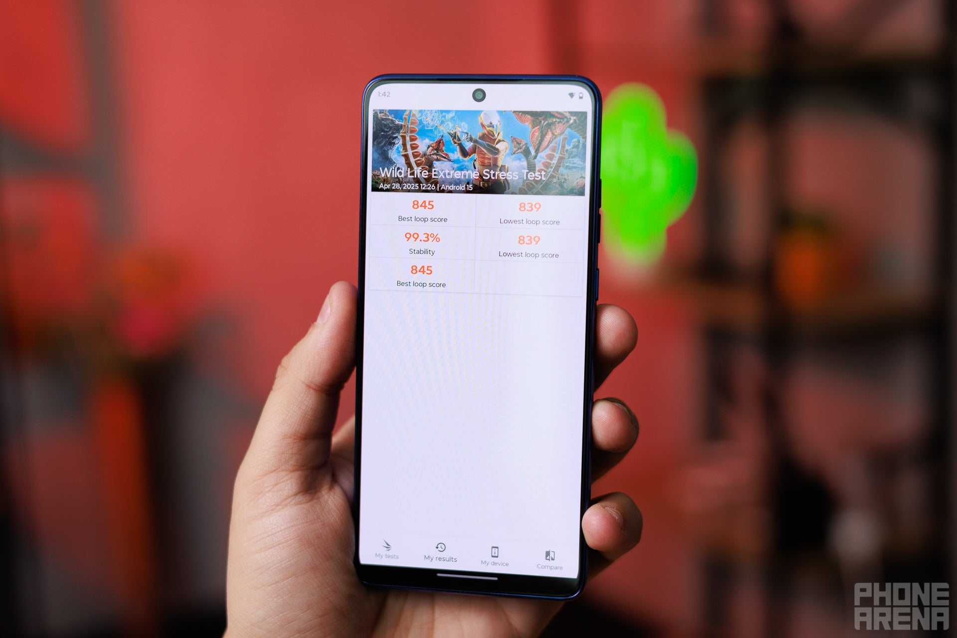 Decent performance considering the price. | Image by PhoneArena - Moto G Stylus (2025) Review: Major upgrades, but with one big letdown