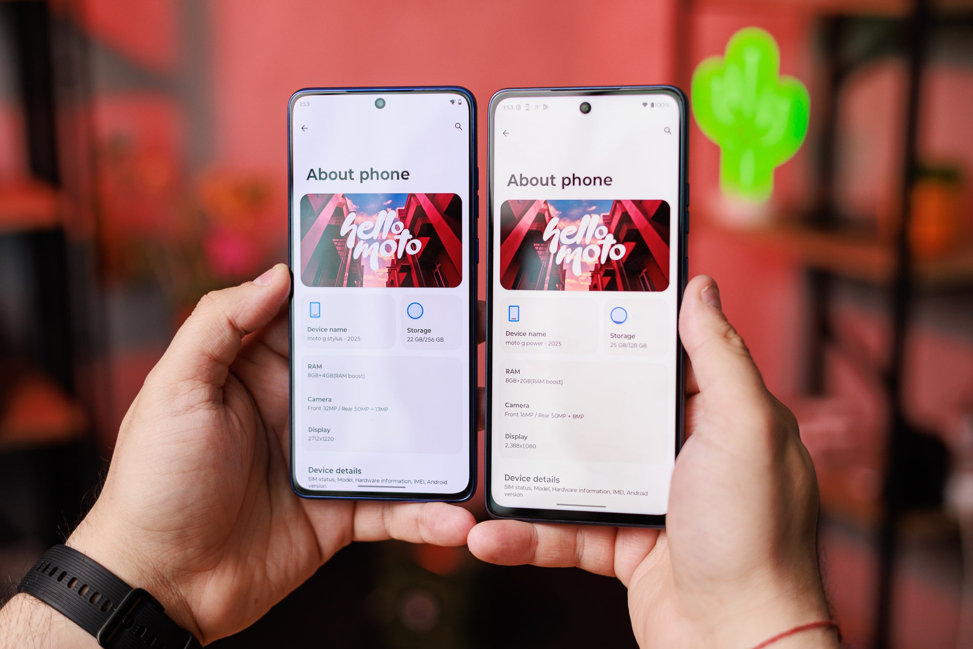 The Moto G Stylus is much more capable of handling intense tasks and apps. | Image by PhoneArena - Moto G Stylus 5G (2025) vs Moto G Power 5G (2025): What are the differences