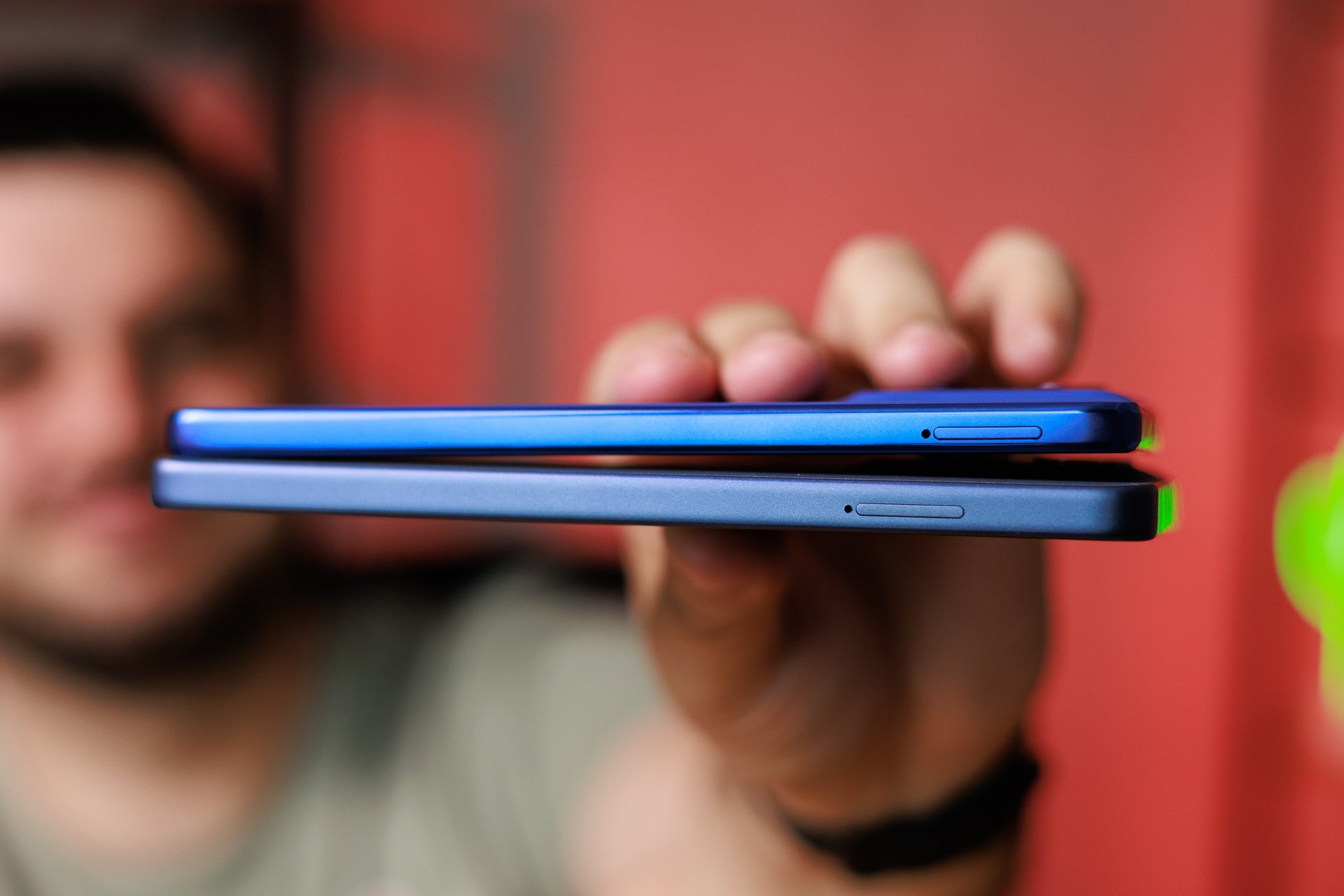 The thinner body of the G Stylus is noticeable in everyday use. | Image by PhoneArena - Moto G Stylus 5G (2025) vs Moto G Power 5G (2025): What are the differences