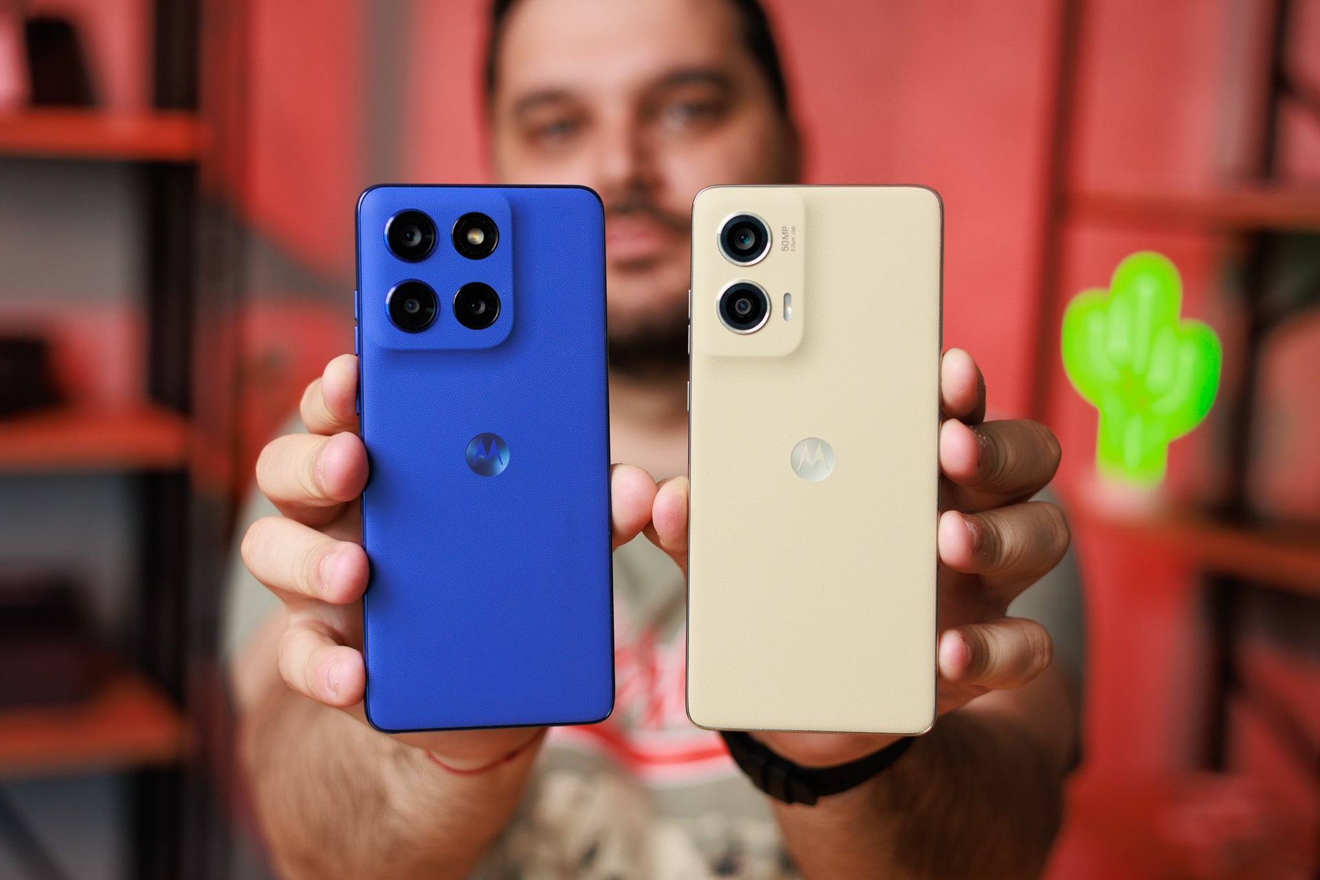 The Moto G Stylus is easier to handle thanks to its smaller body. | Image by PhoneArena - Moto G Stylus (2025) vs Moto G Stylus (2024): Worth the upgrade over last year’s model?