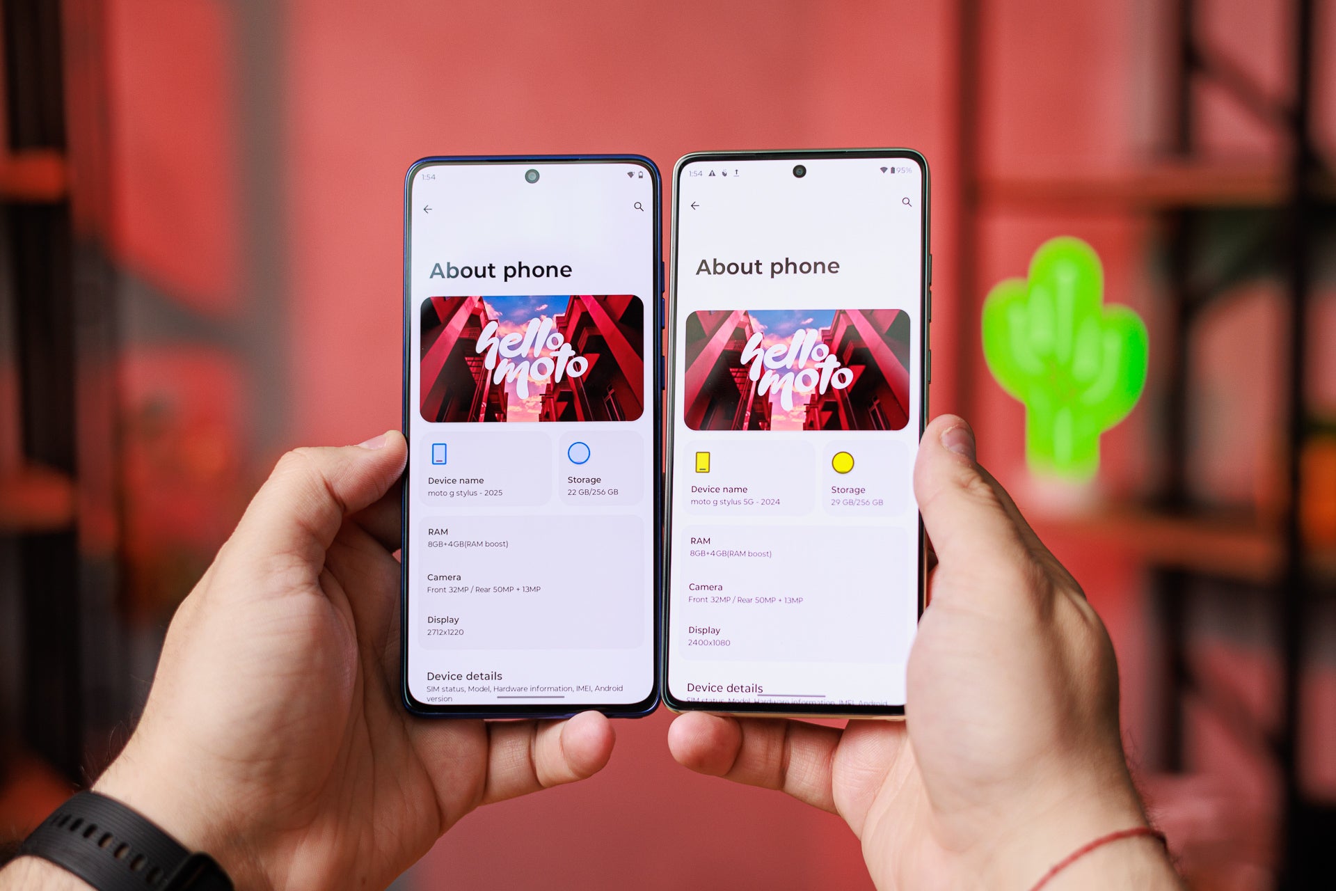 The new model comes with two promised years of OS upgrades vs just one on the 2024 version. | Image by PhoneArena - Moto G Stylus (2025) vs Moto G Stylus (2024): Worth the upgrade over last year’s model?