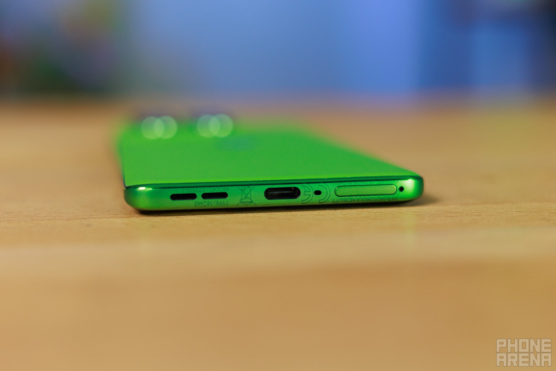 Good wired charging but no wireless at all. | Image by PhoneArena - Motorola Edge 60 Review: One of the best cameras for this price