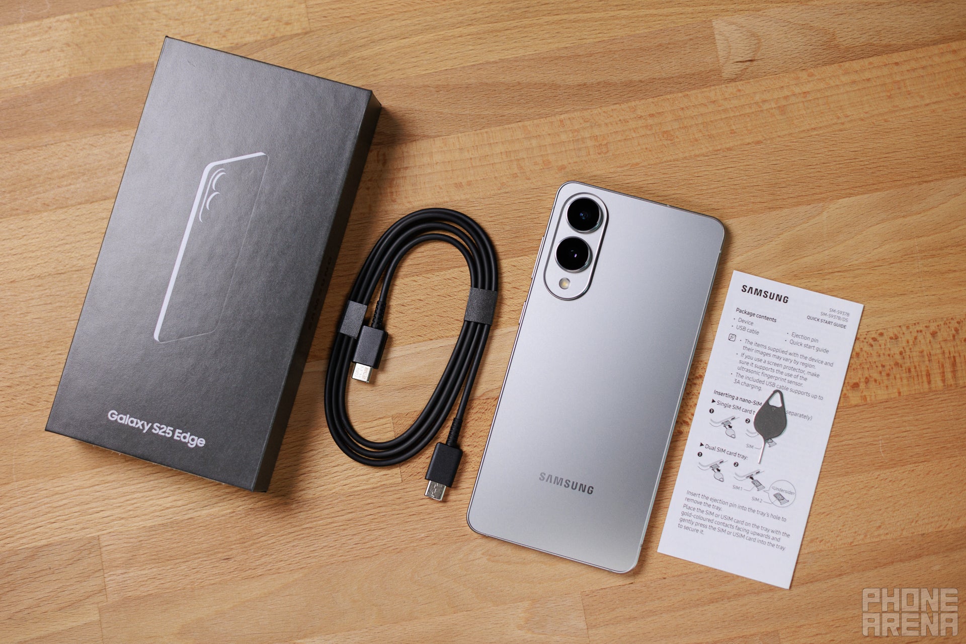 (Image by PhoneArena) - Samsung Galaxy S25 Edge Review: Slim body, slim battery