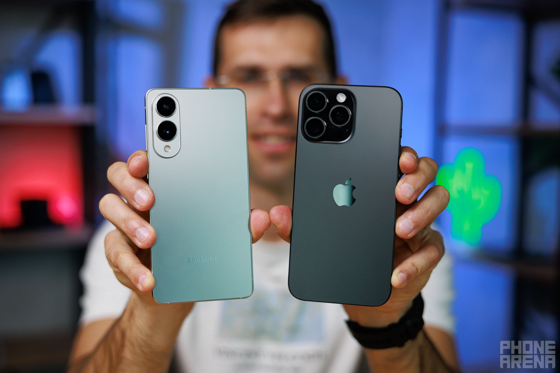 (Image by PhoneArena) - Galaxy S25 Edge vs iPhone 16 Pro Max: Here's how these are different!