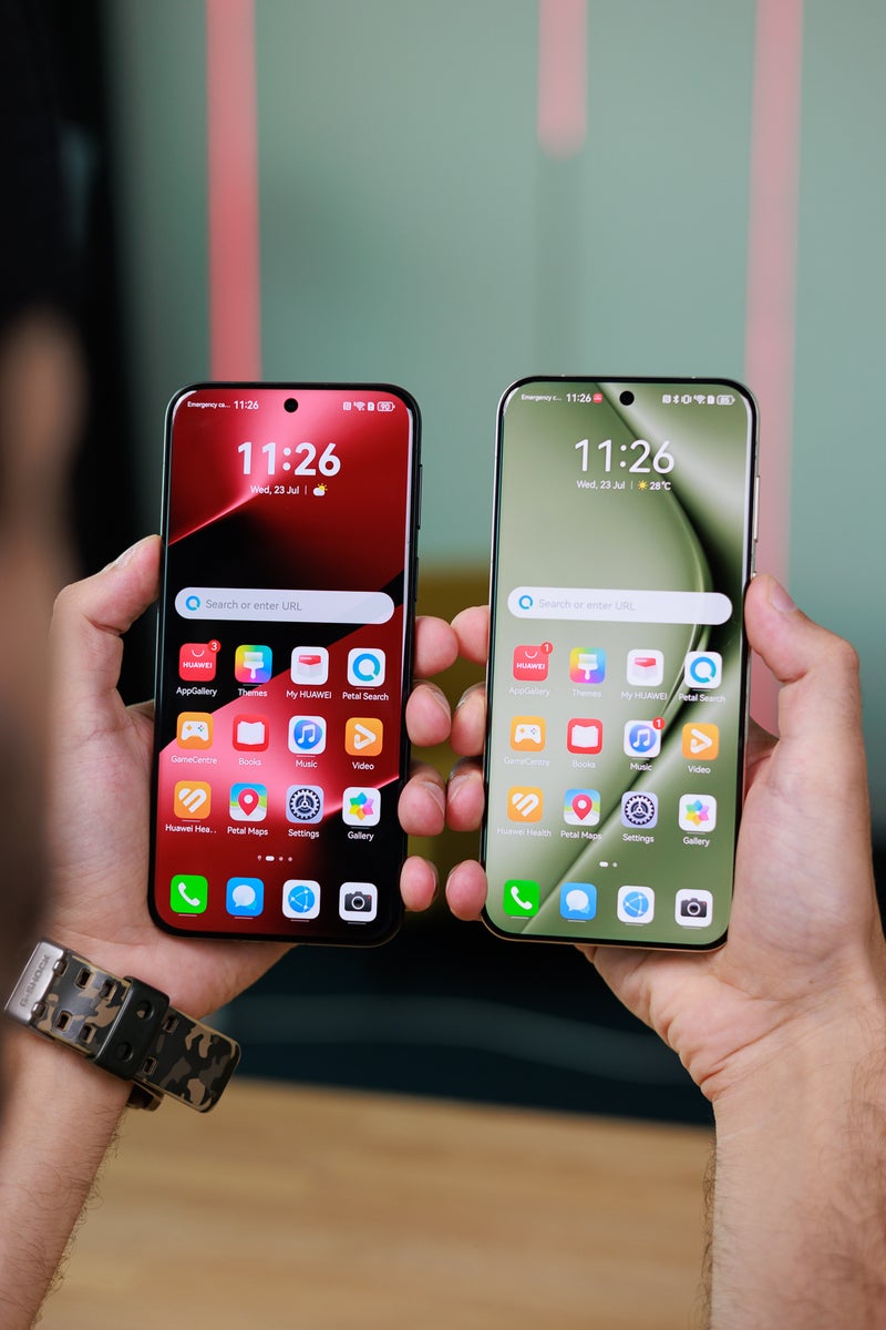 Huawei Pura 80 Ultra vs Huawei Pura 70 Ultra: Suspended animation