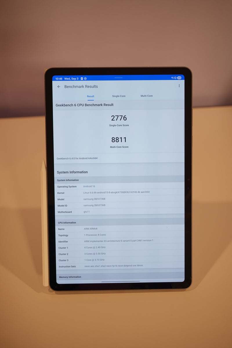 Samsung Galaxy Tab S11 Hands-on Preview: It's basically a mini Tab Ultra