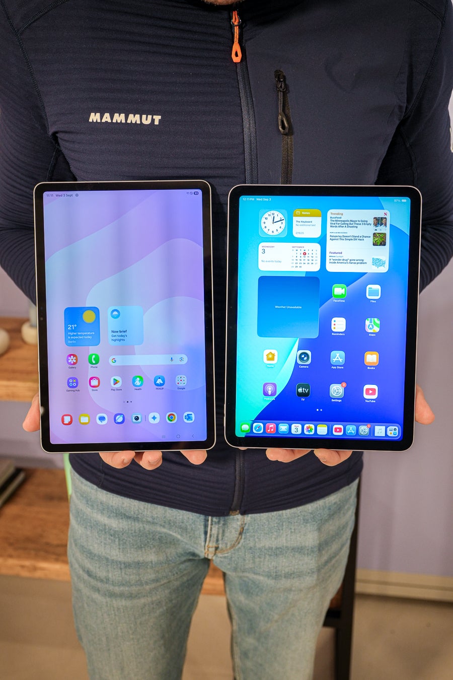 Image by PhoneArena - Samsung Galaxy Tab S11 vs Apple iPad Air 11" M3: Which one has the better value?