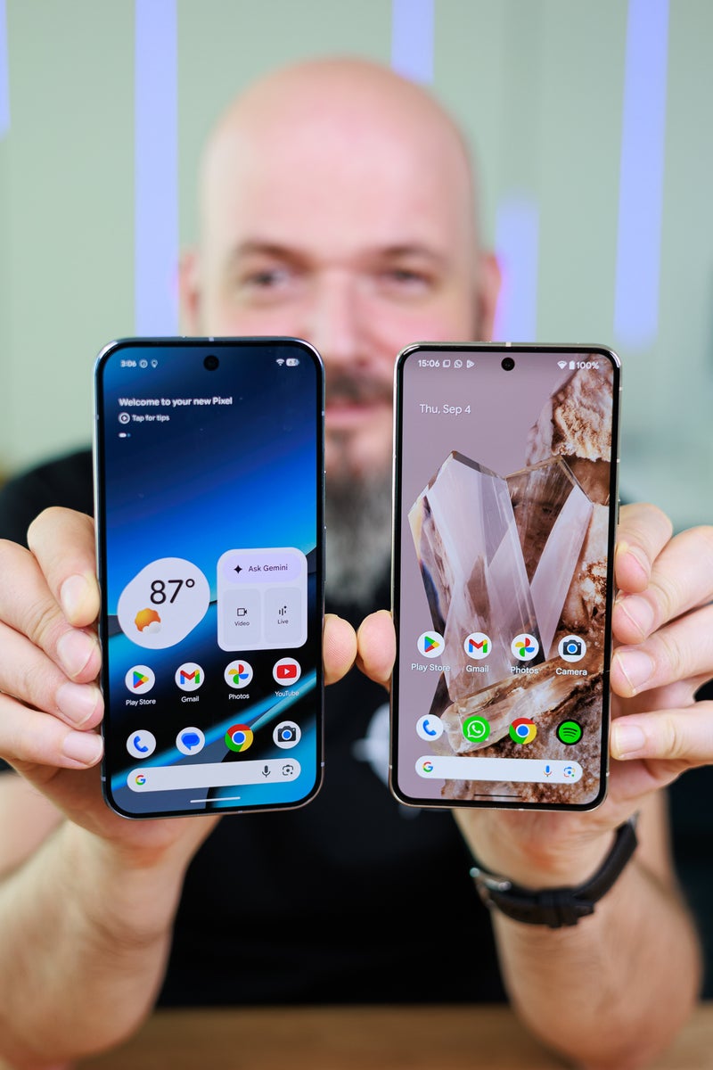 Pixel 10 Pro XL vs Pixel 8 Pro: Similar but different