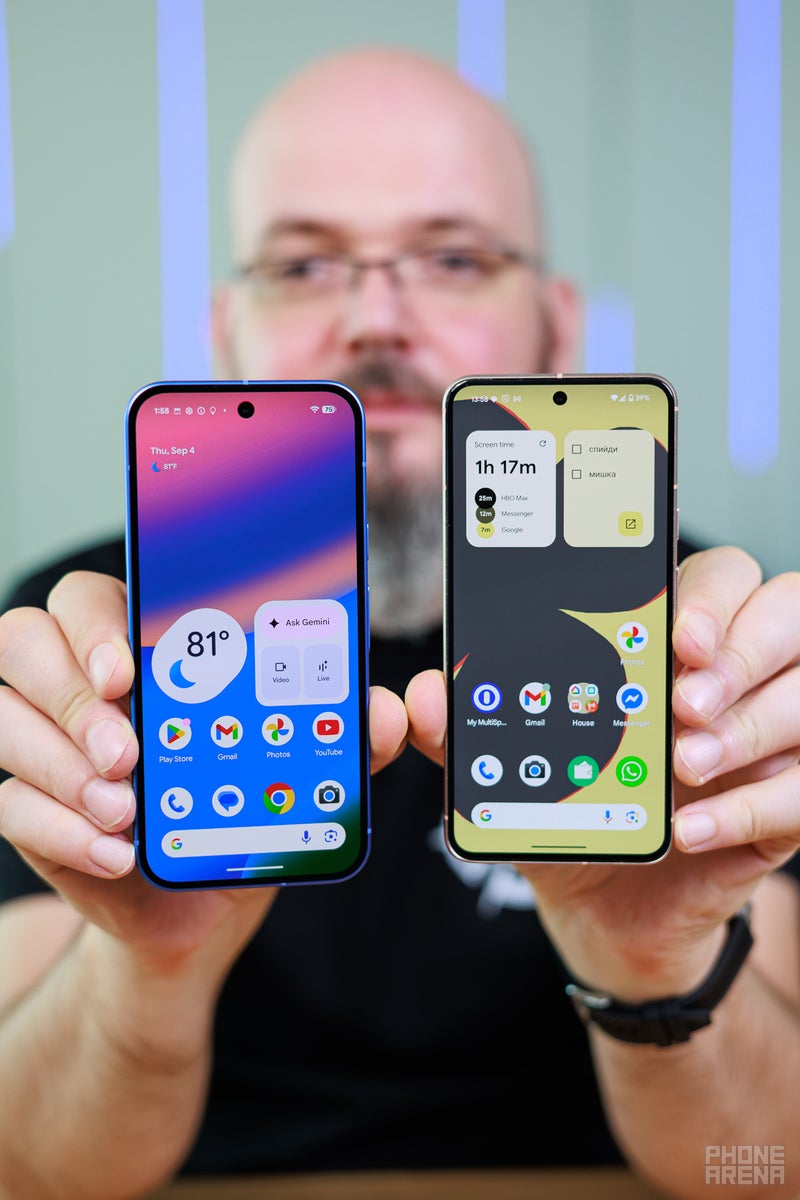 Pixel 10 vs Pixel 8: glow-up time!