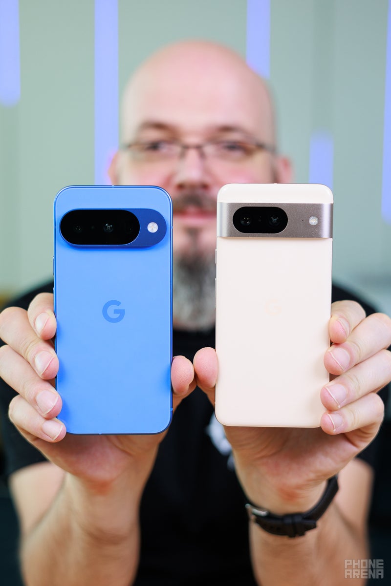 Pixel 10 vs Pixel 8: glow-up time!