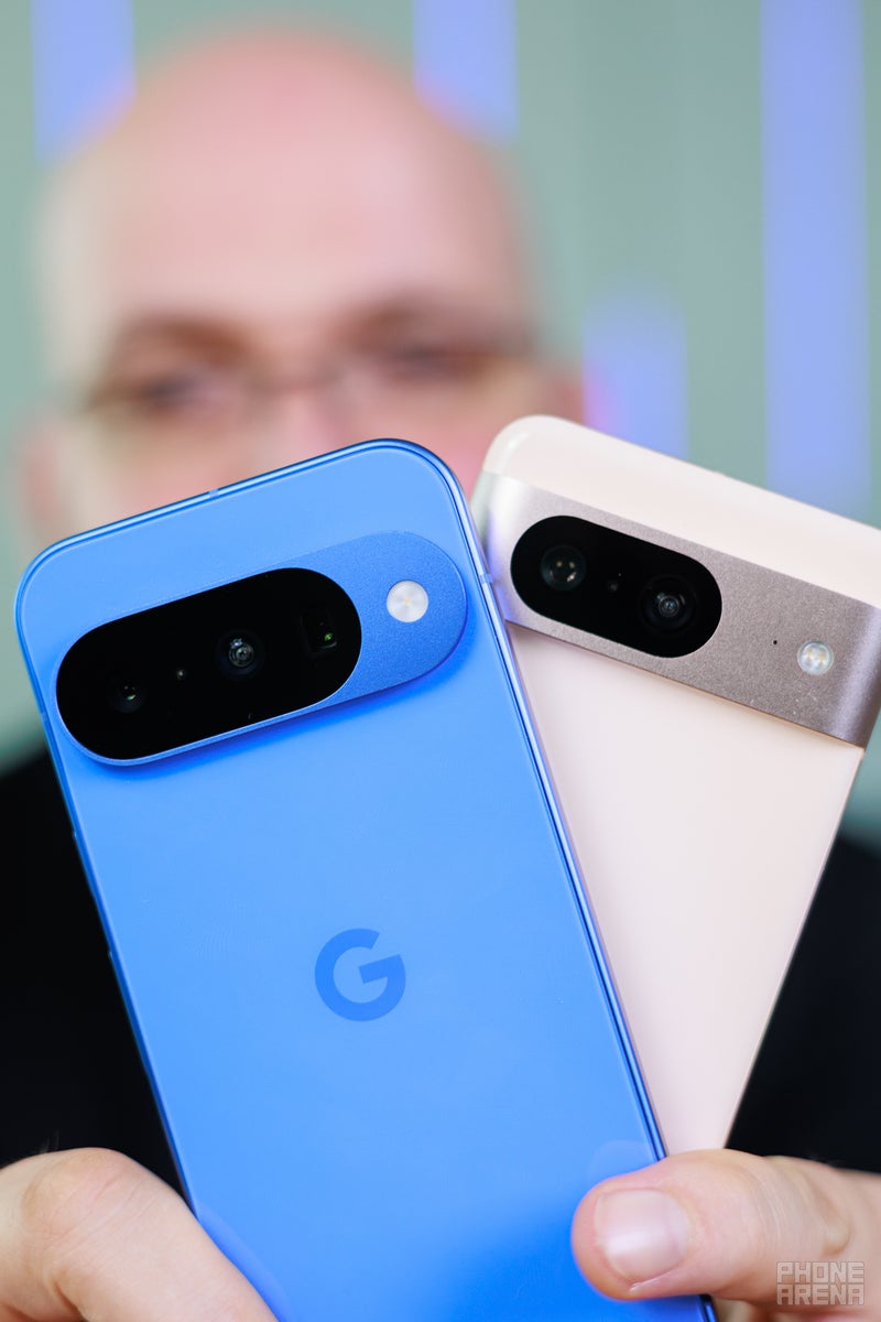 Pixel 10 vs Pixel 8: glow-up time!