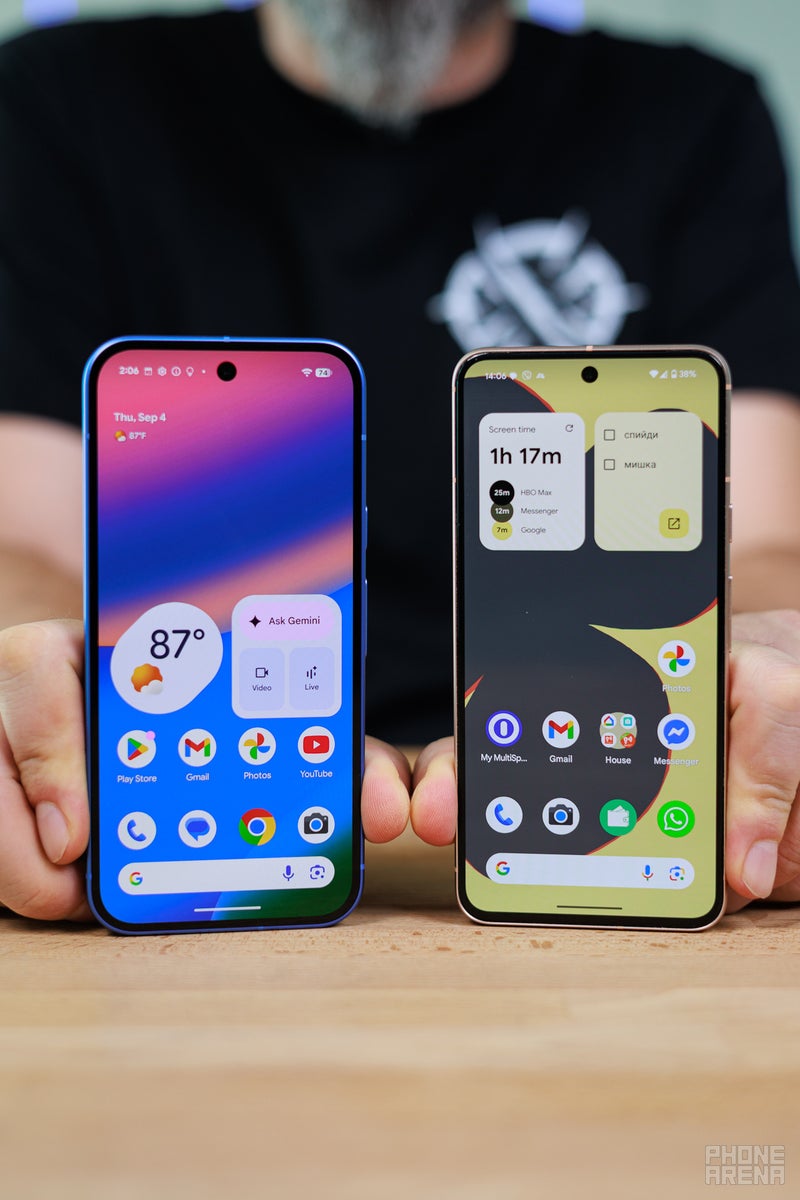 Pixel 10 vs Pixel 8: glow-up time!