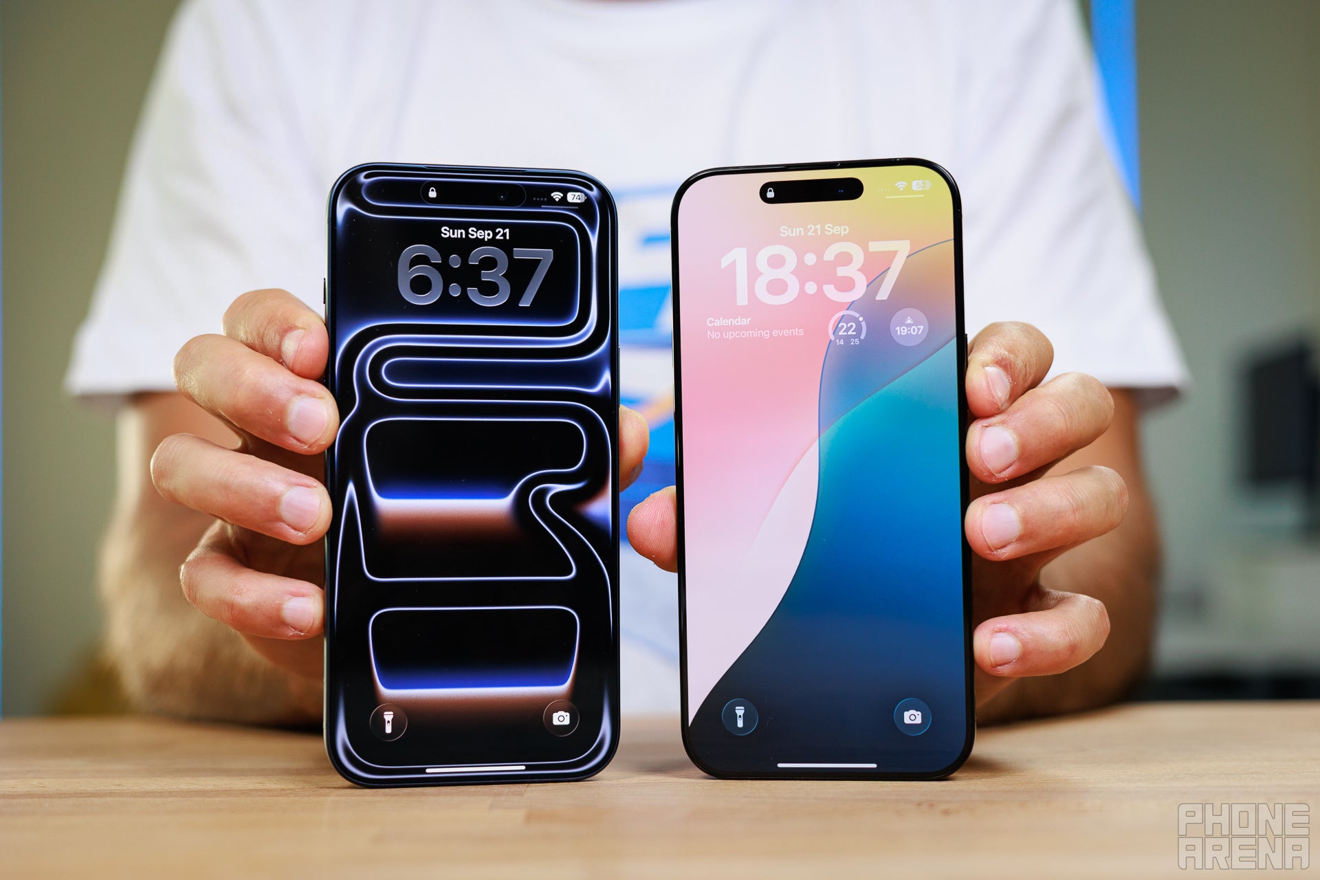 The screen can reach 3,000 nits of peak brightness and fights reflections better - iPhone 17 Pro Max vs iPhone 16 Pro Max: Save your money