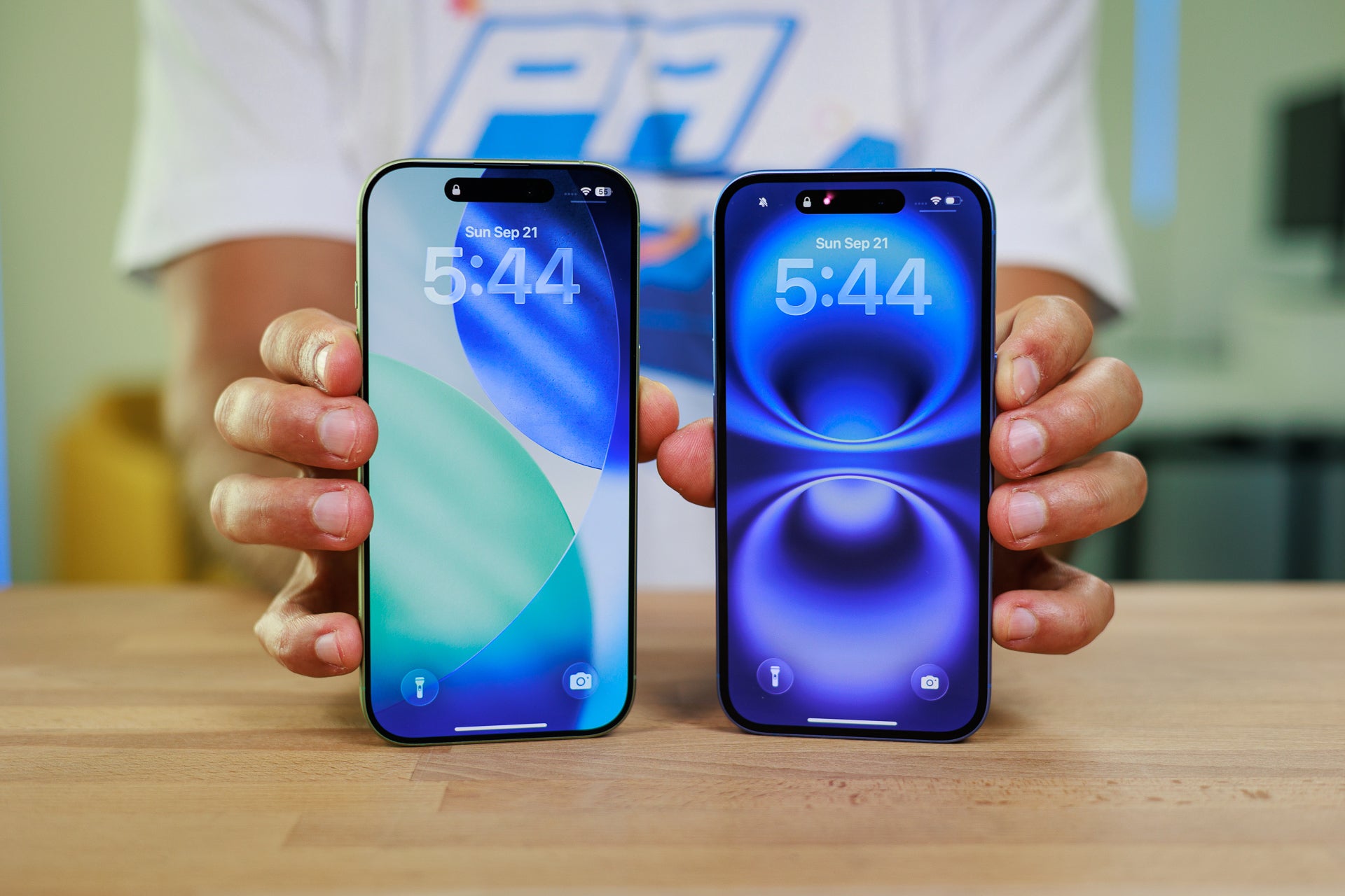 The iPhone 17 is the first base iPhone to get a 120Hz ProMotion OLED display with Always-On support. | Image credit — PhoneArena - iPhone 17 vs iPhone 16: The upgrade the base iPhone needed, and why you probably don't need the Pro