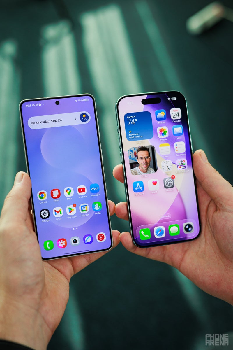 Galaxy S25 Edge vs iPhone Air: All the differences explained