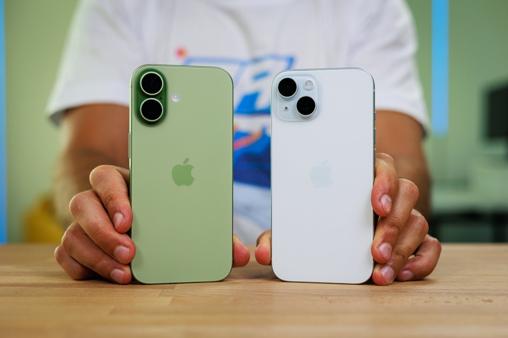 Mostly the same design as the iPhone 16. | Image credit — PhoneArena - iPhone 17 vs iPhone 15: The upgrade Apple fans have been waiting for