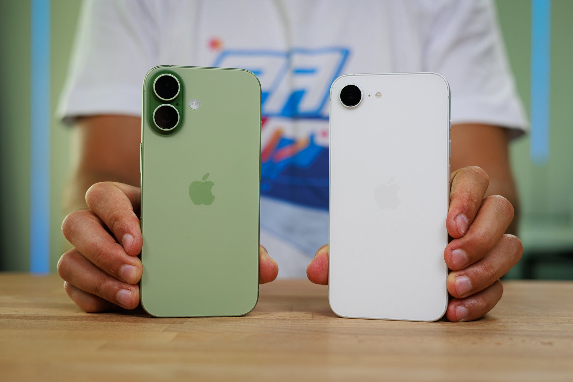 The iPhone 17 features slimmer bezels and a more refined design than the iPhone 16e. | Image credit – PhoneArena - iPhone 17 vs iPhone 16e: The best value iPhone in years vs the cheapest
