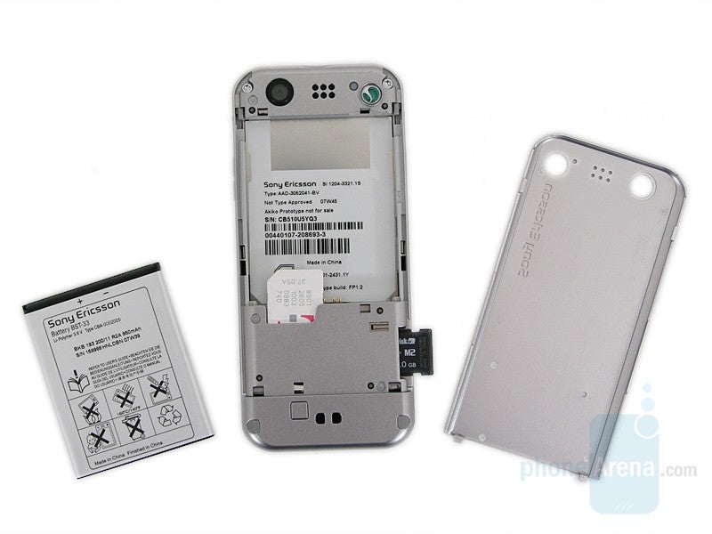 Front Housing And Keypad For Sony Ericsson W880i Black Original Used