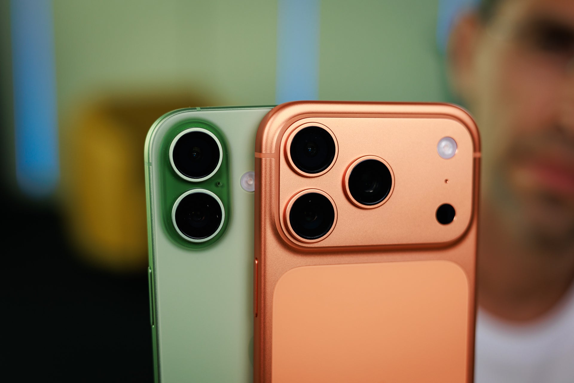 Apple upgrades the selfie game with a new 18 MP Center Stage front camera on the iPhone 17. | Image credit — PhoneArena - iPhone 17 vs iPhone 17 Pro: The base iPhone suddenly makes a lot more sense