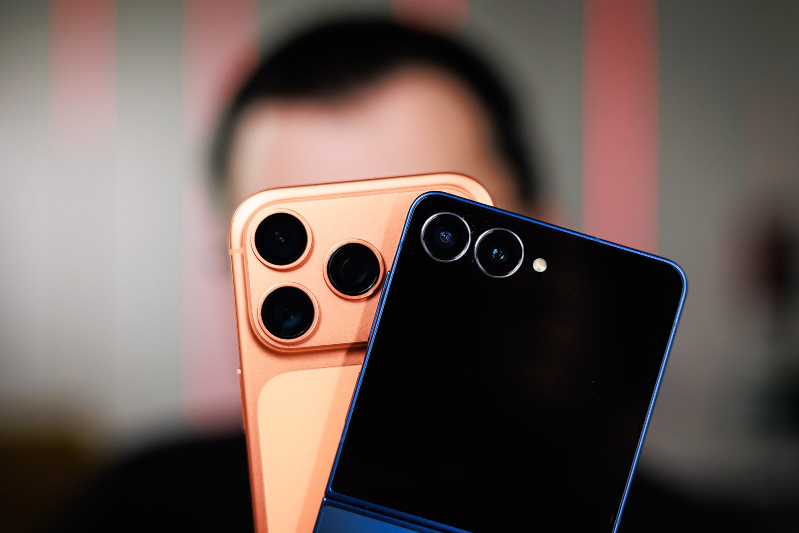 Image credit — PhoneArena - Samsung Galaxy Z Flip 7 vs iPhone 17 Pro: What’s the smarter $1,099 buy in 2025?