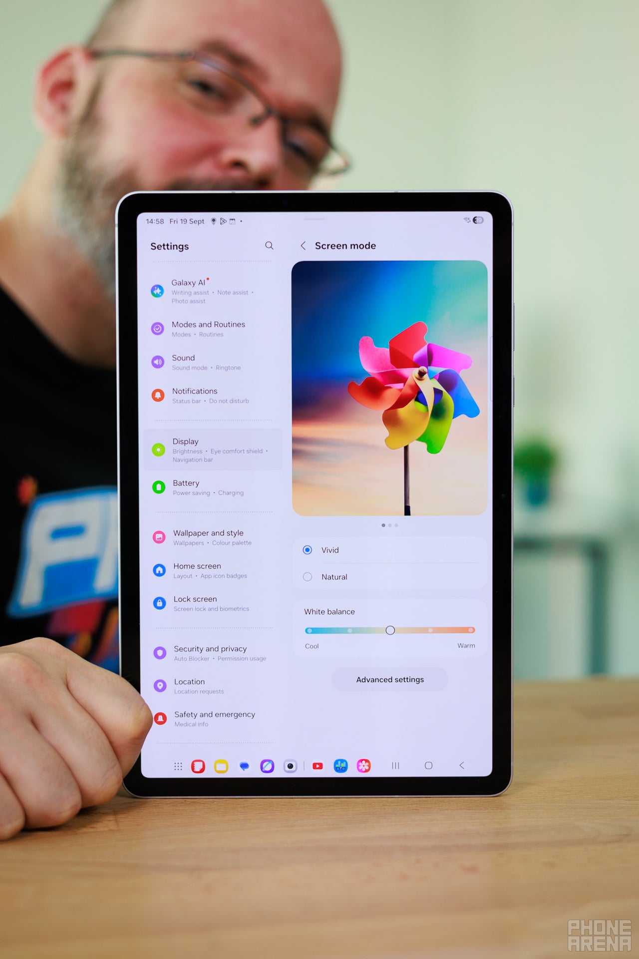 A lovely screen (Image by PhoneArena) - Samsung Galaxy Tab S11 review: Compact and capable, but not groundbreaking