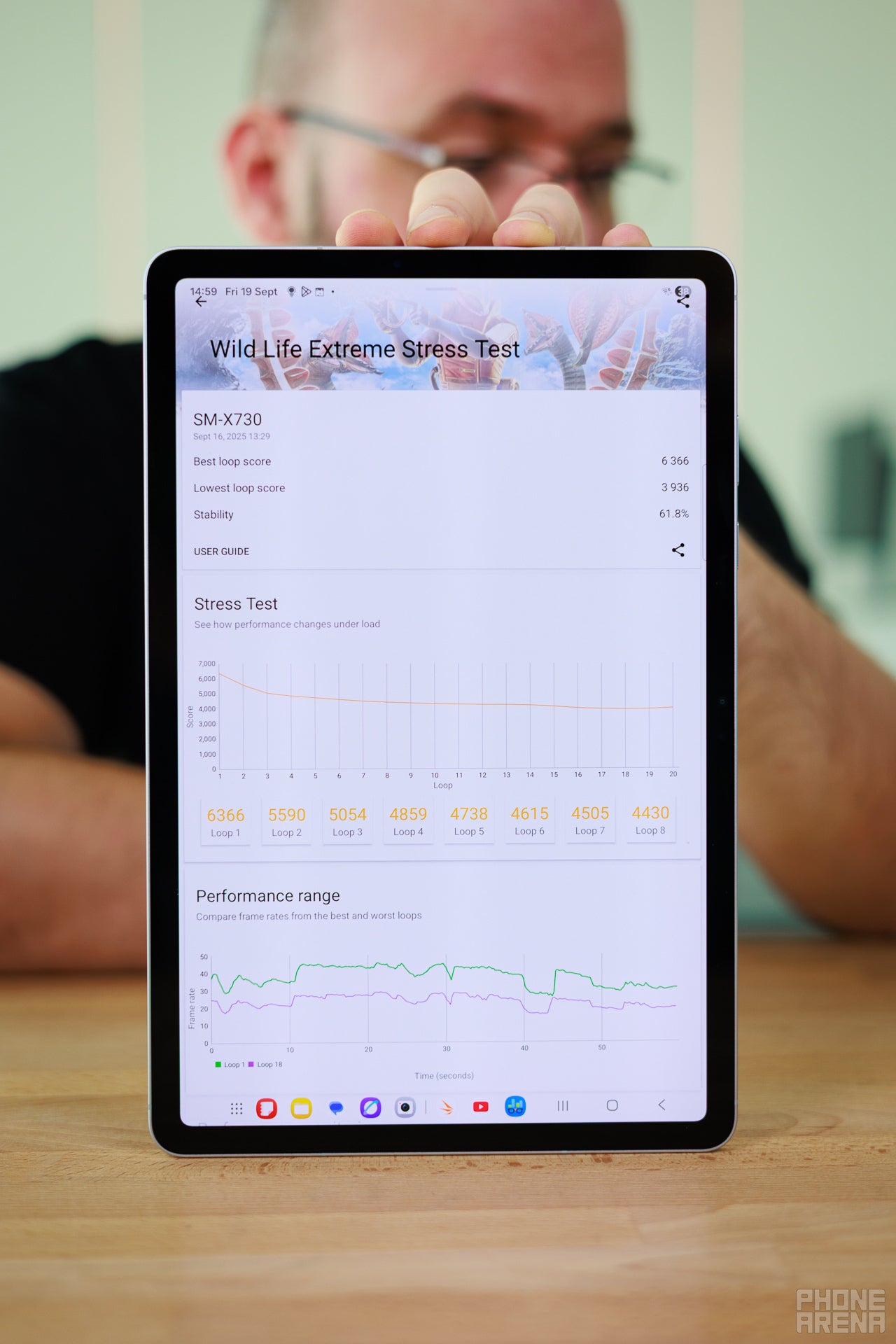 The Dimensity 9400+ is a 3nm powerhouse (Image by PhoneArena) - Samsung Galaxy Tab S11 review: Compact and capable, but not groundbreaking
