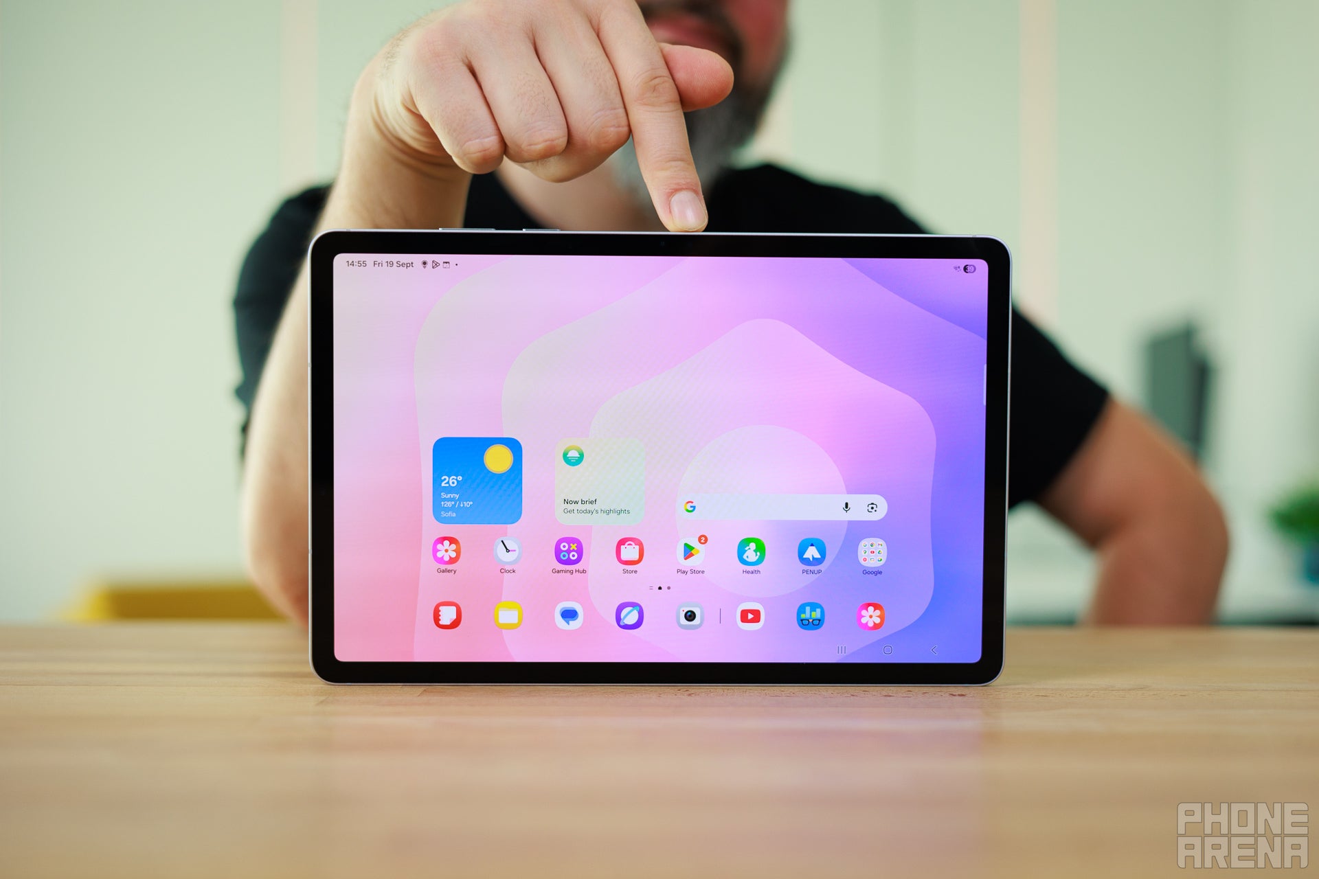 A fairly compact tablet that's easy to love (Image Credit - PhoneArena) - Samsung Galaxy Tab S11 review: Compact and capable, but not groundbreaking