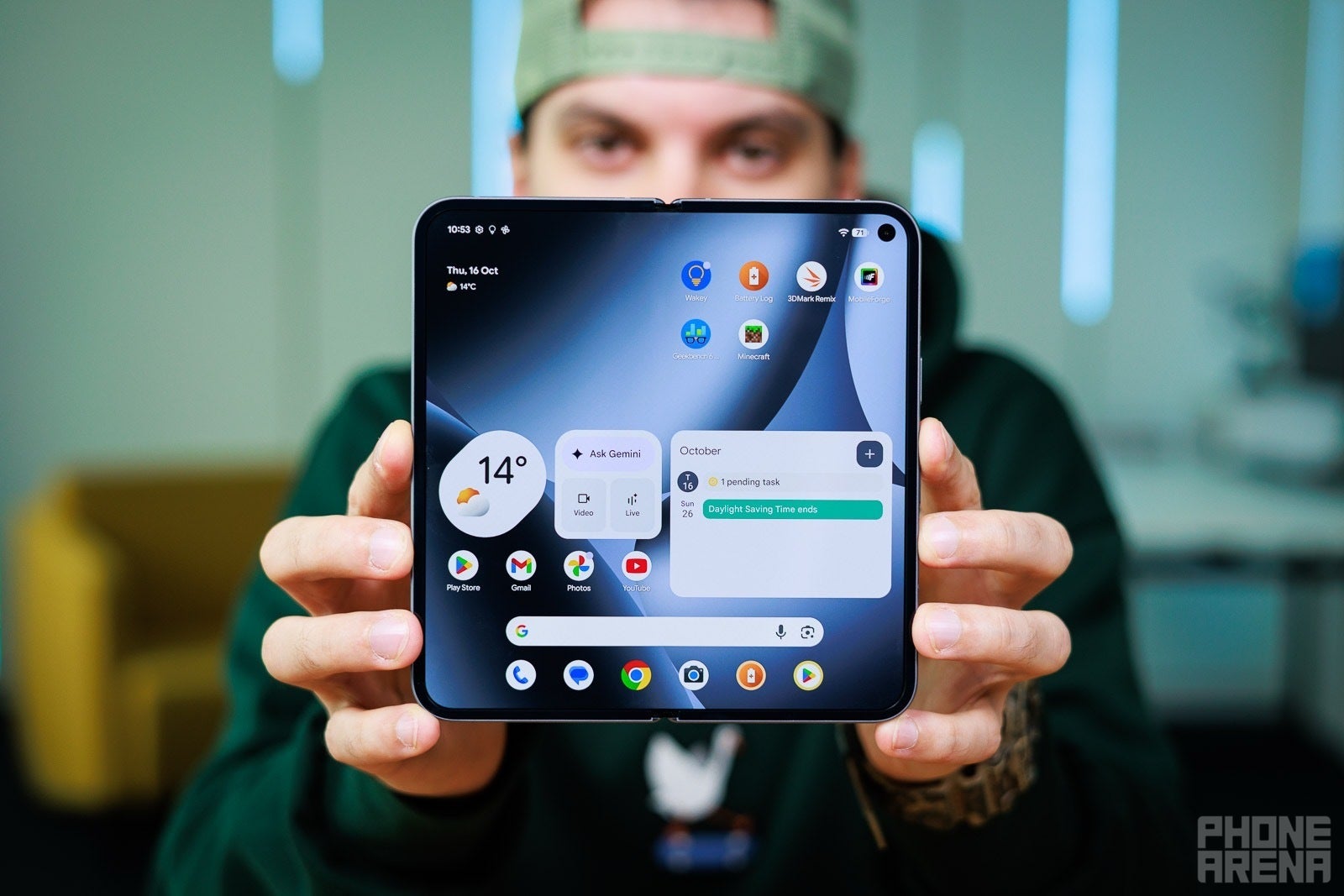 The inner display is the star of the show (Image by PhoneArena)&quot;&amp;nbsp - Google Pixel 10 Pro Fold review: The flawed foldable