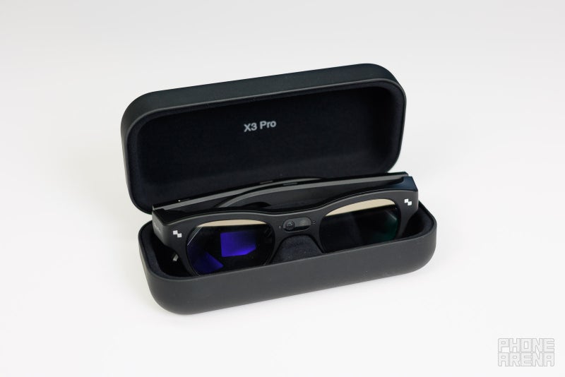 The carrying case is stylish but doesn't have a dedicated compartment for the charging cable