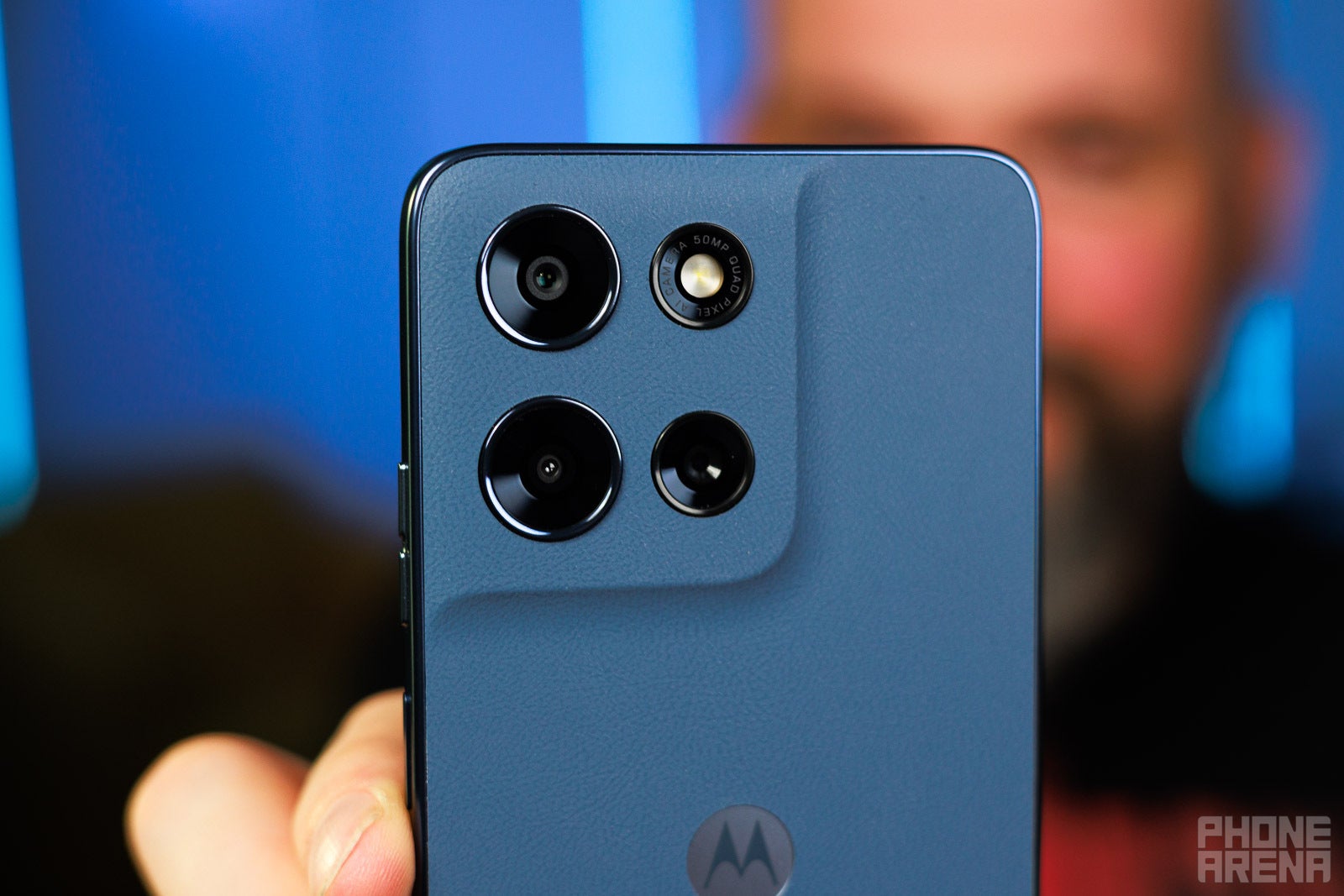 Close-up of Moto G (2026) rear camera module