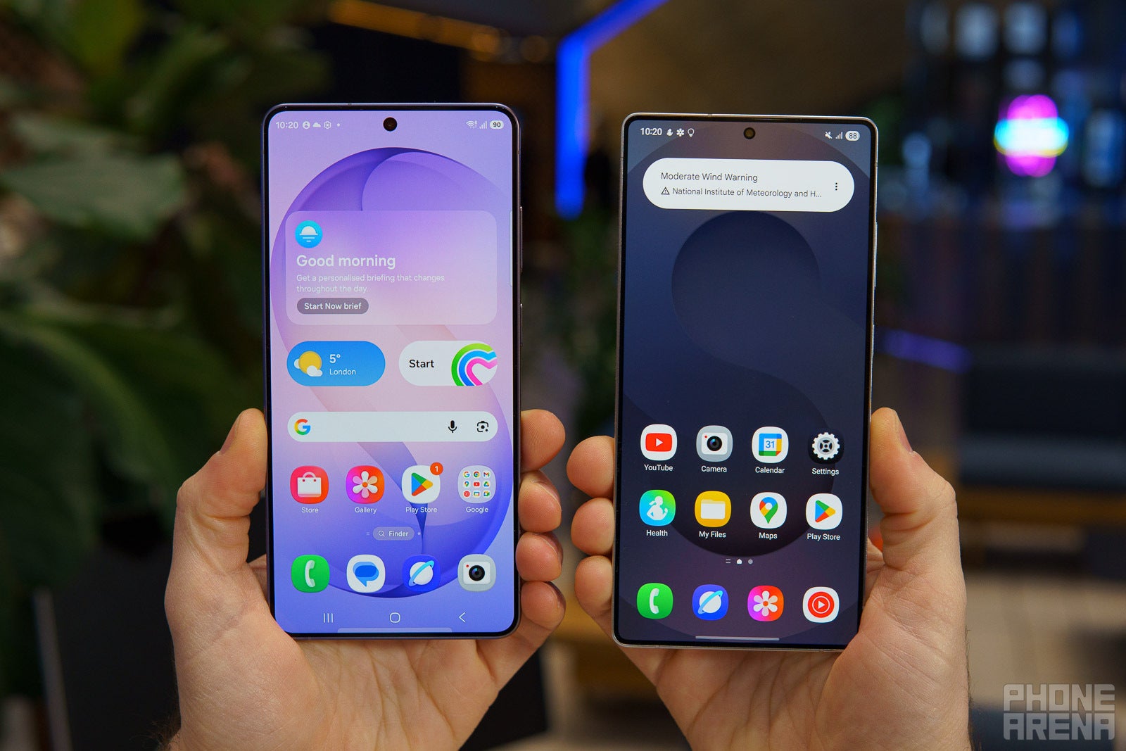 Same 2,600 nits, but Privacy Display adds a real hardware shield for your screen. | Image by PhoneArena - Samsung Galaxy S26 Ultra vs Galaxy S25 Ultra: All the differences