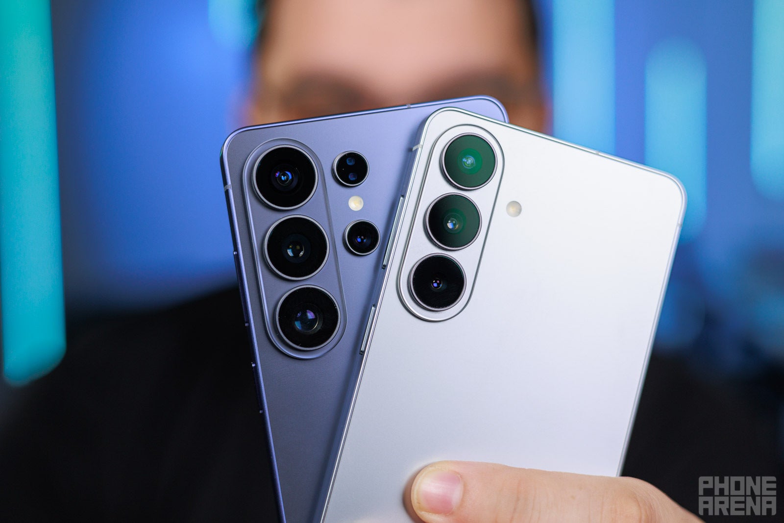 Familiar camera setups on either one of these two | Image by PhoneArena - Samsung Galaxy S26 Plus vs Galaxy S26 Ultra: Main differences