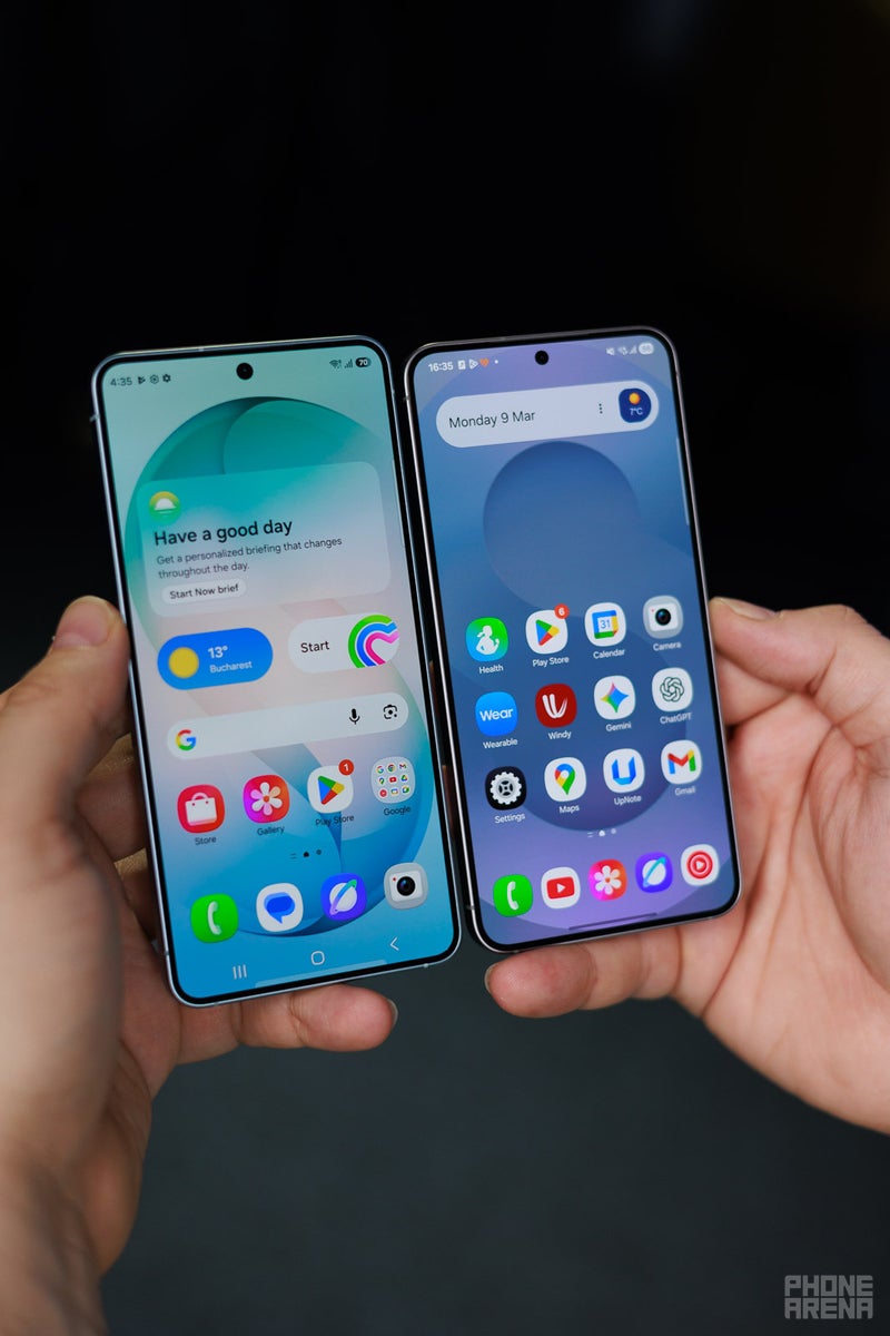 Samsung Galaxy S26 vs Galaxy S25: More base storage
