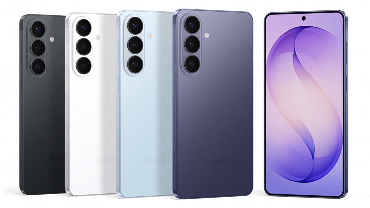 The four official S26 colors | Image by Samsung - Galaxy S26 Review: a battery boost for the super-light AI phone