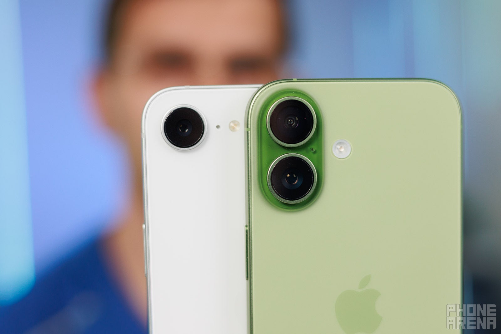 You definitely feel the lack of a ultrawide camera | Image by PhoneArena - Apple iPhone 17e vs iPhone 17: Are the extra $200 worth it?