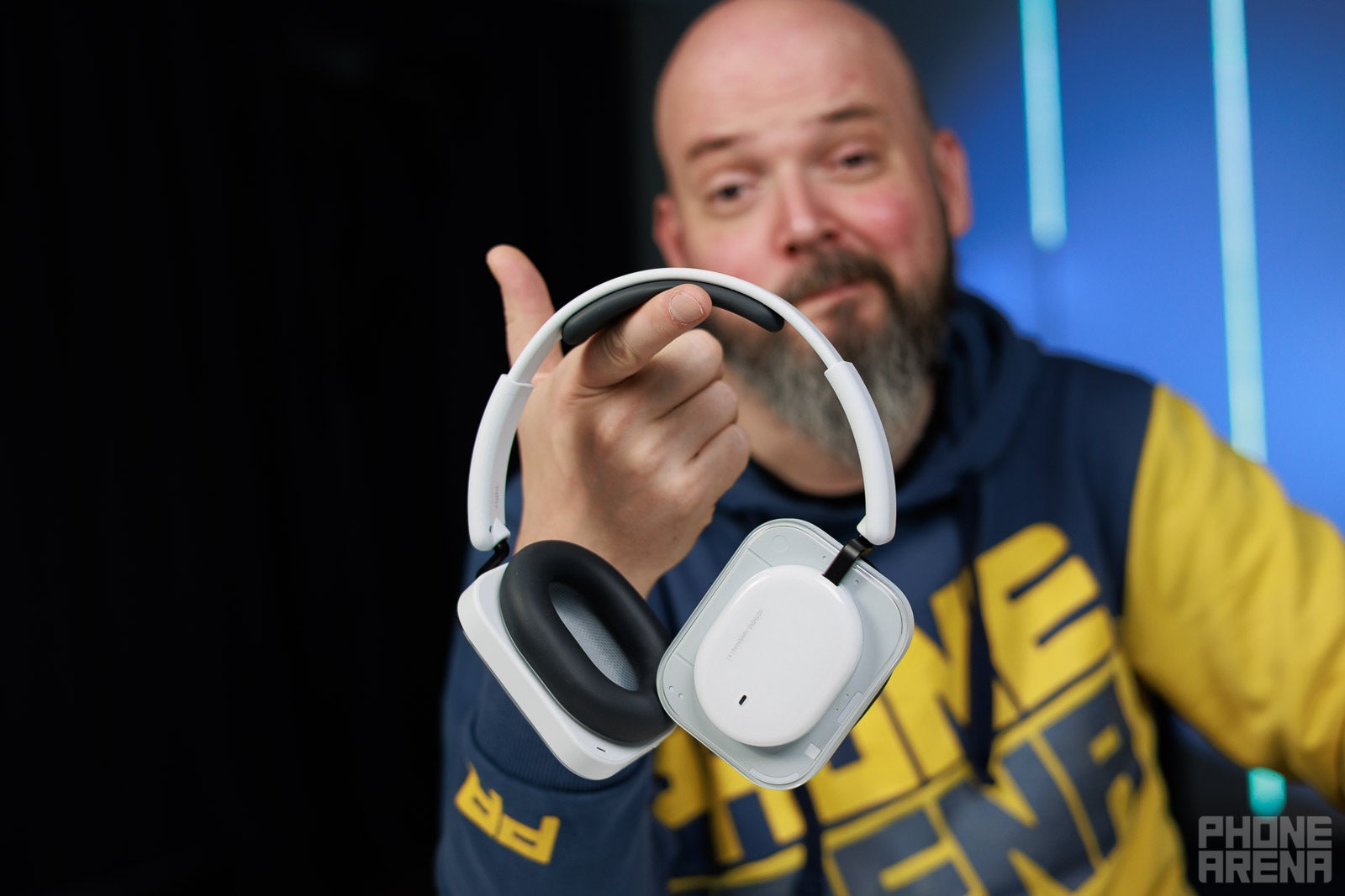 These... rock | Image by PhoneArena - Nothing Headphone (a) review: the wireless audio market is cornered