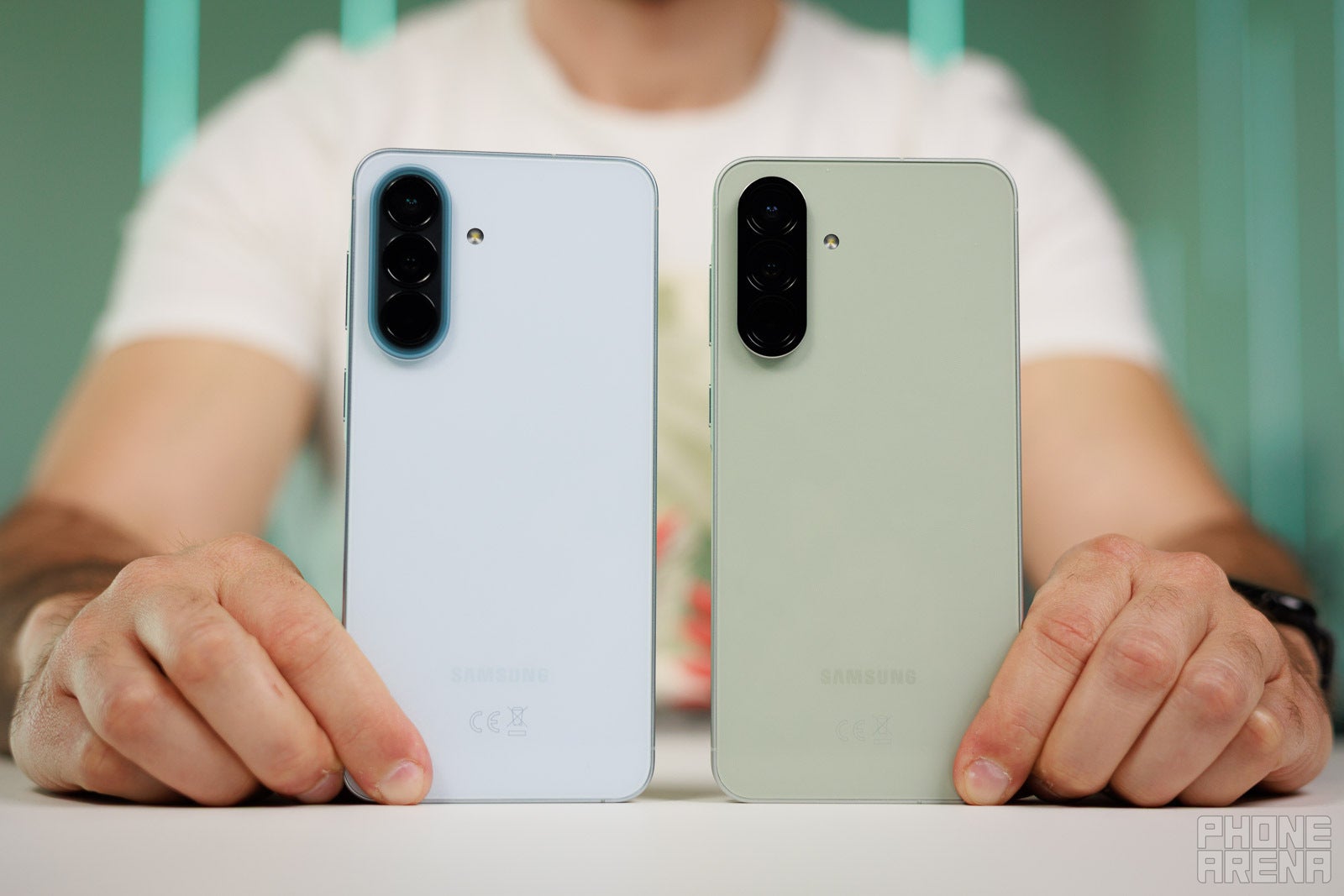 All about the thinner profile and lighter weight | Image by PhoneArena - Samsung Galaxy A57 vs A56: All the differences explained