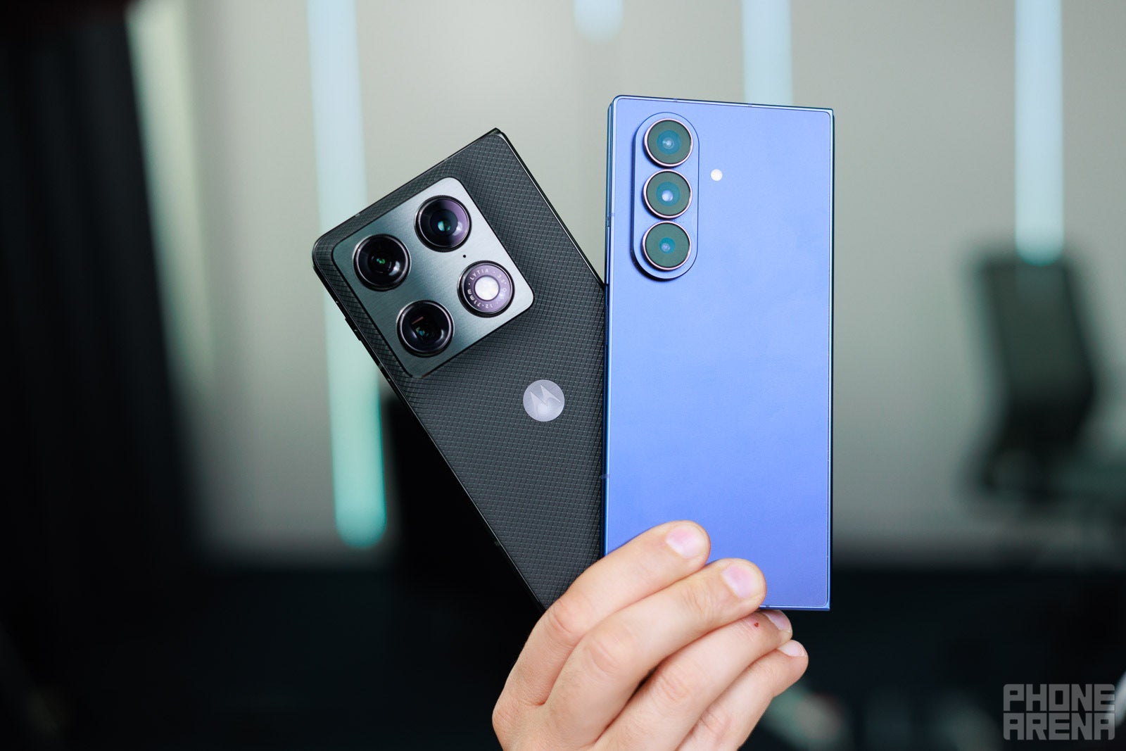 Image by PhoneArena - Motorola Razr Fold vs Galaxy Fold 7: Motorola built a Galaxy killer, but don’t buy it just yet