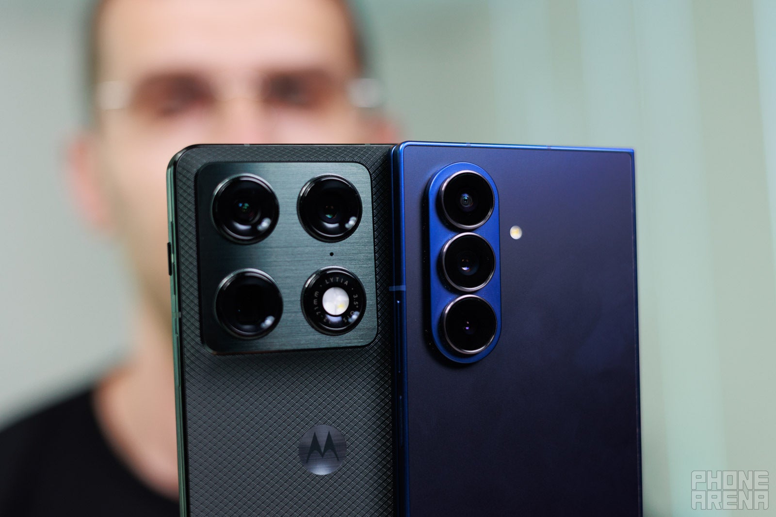 Image by PhoneArena - Motorola Razr Fold vs Galaxy Fold 7: Motorola built a Galaxy killer, but don’t buy it just yet
