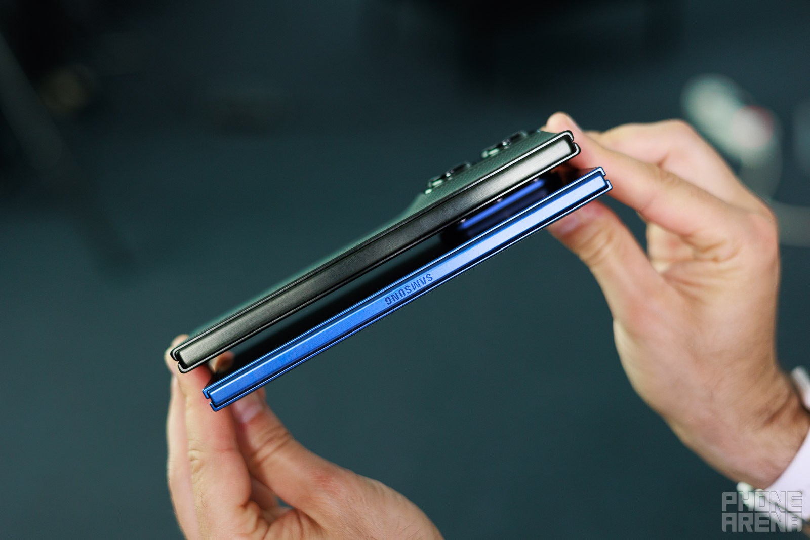 Image by PhoneArena - Motorola Razr Fold vs Galaxy Fold 7: Motorola built a Galaxy killer, but don’t buy it just yet