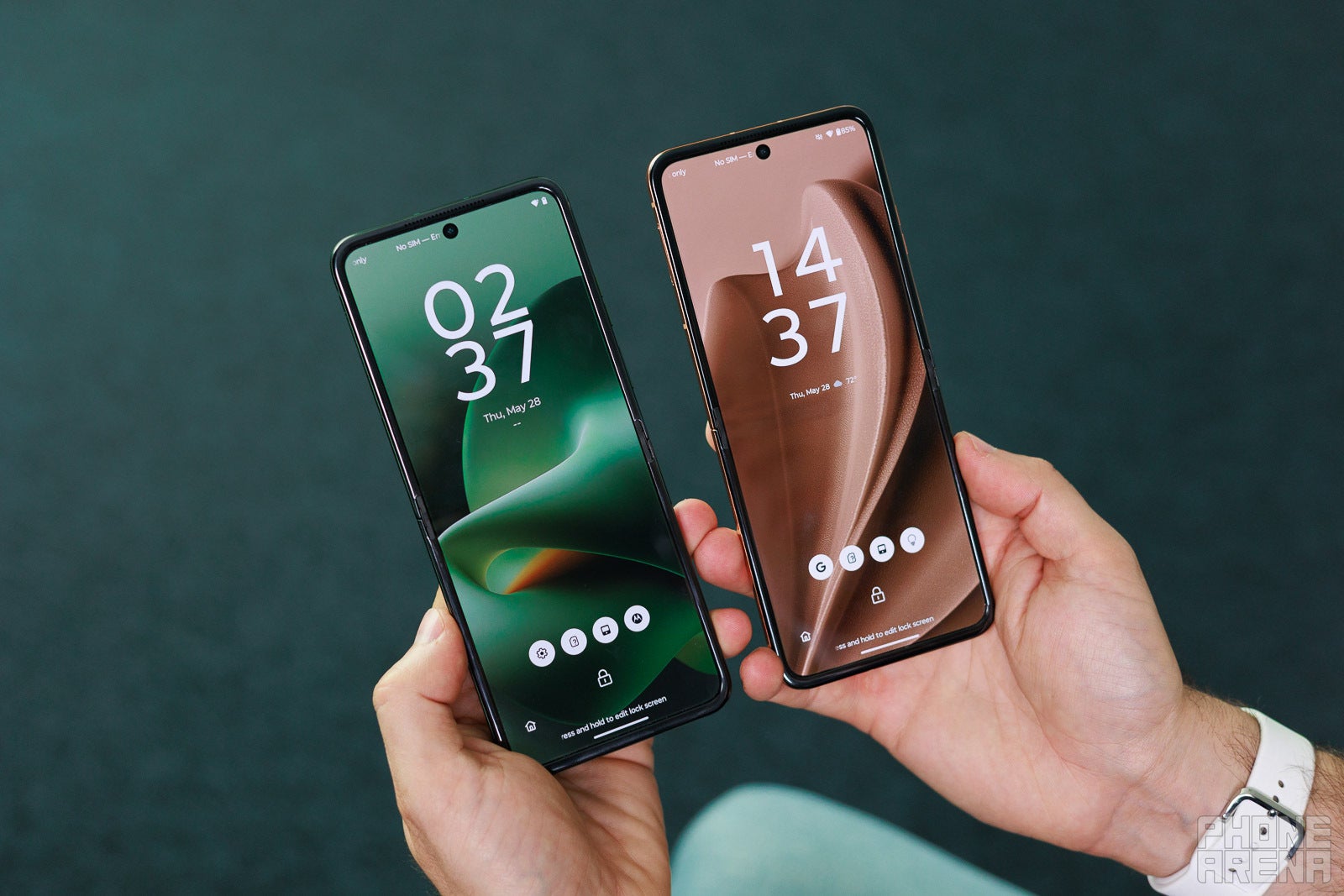 Image by PhoneArena - Motorola Razr Plus (2026) vs Razr Plus (2025): All the differences explained