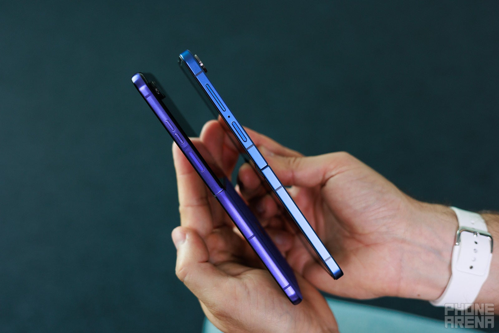 Image by PhoneArena - Motorola Razr Ultra (2026) vs Samsung Galaxy Z Flip 7: I used both and one thing Motorola did makes no sense