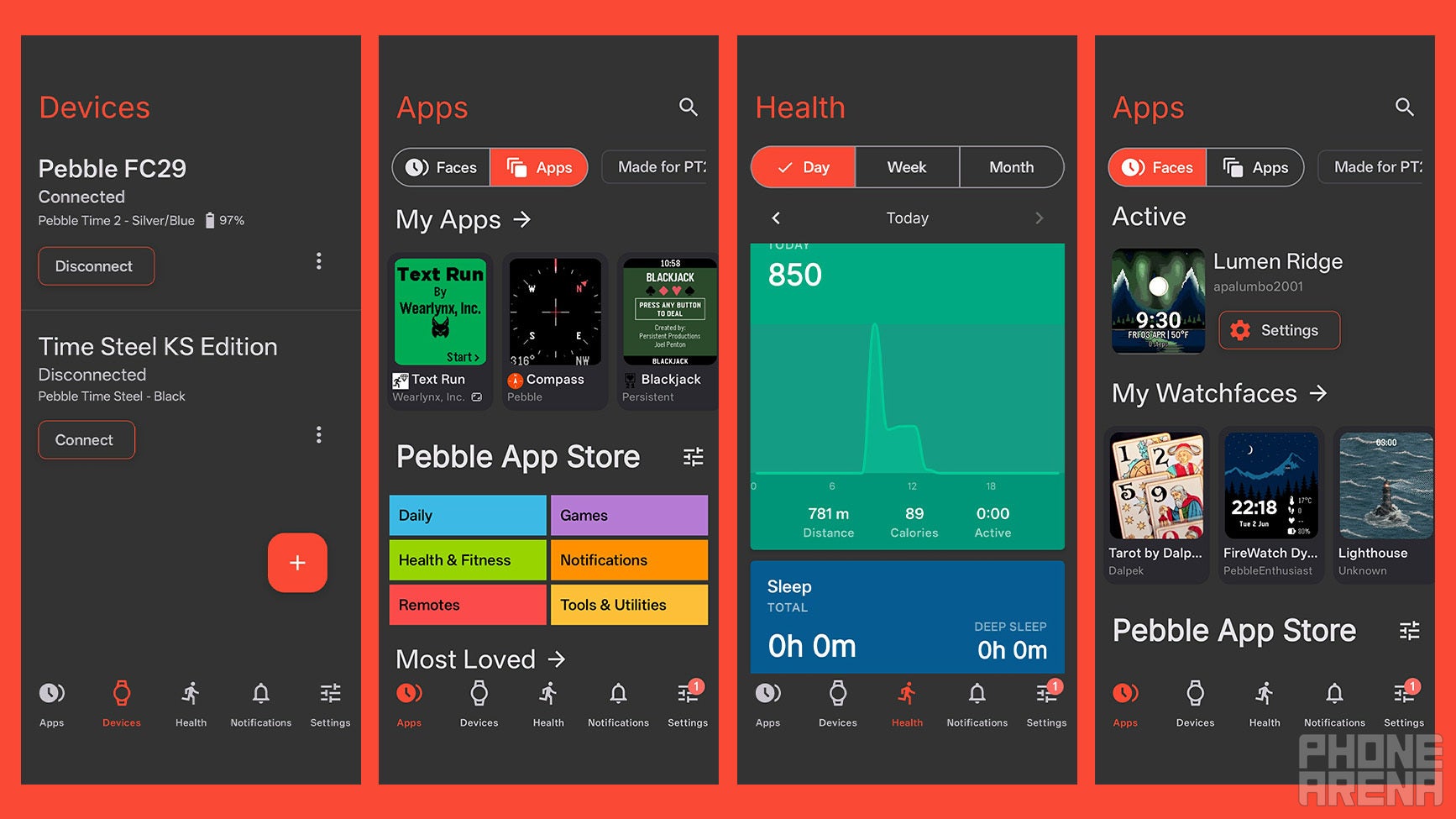 We finally have a new Pebble app! | Image by PhoneArena - Pebble Time 2 review: making tech fun again