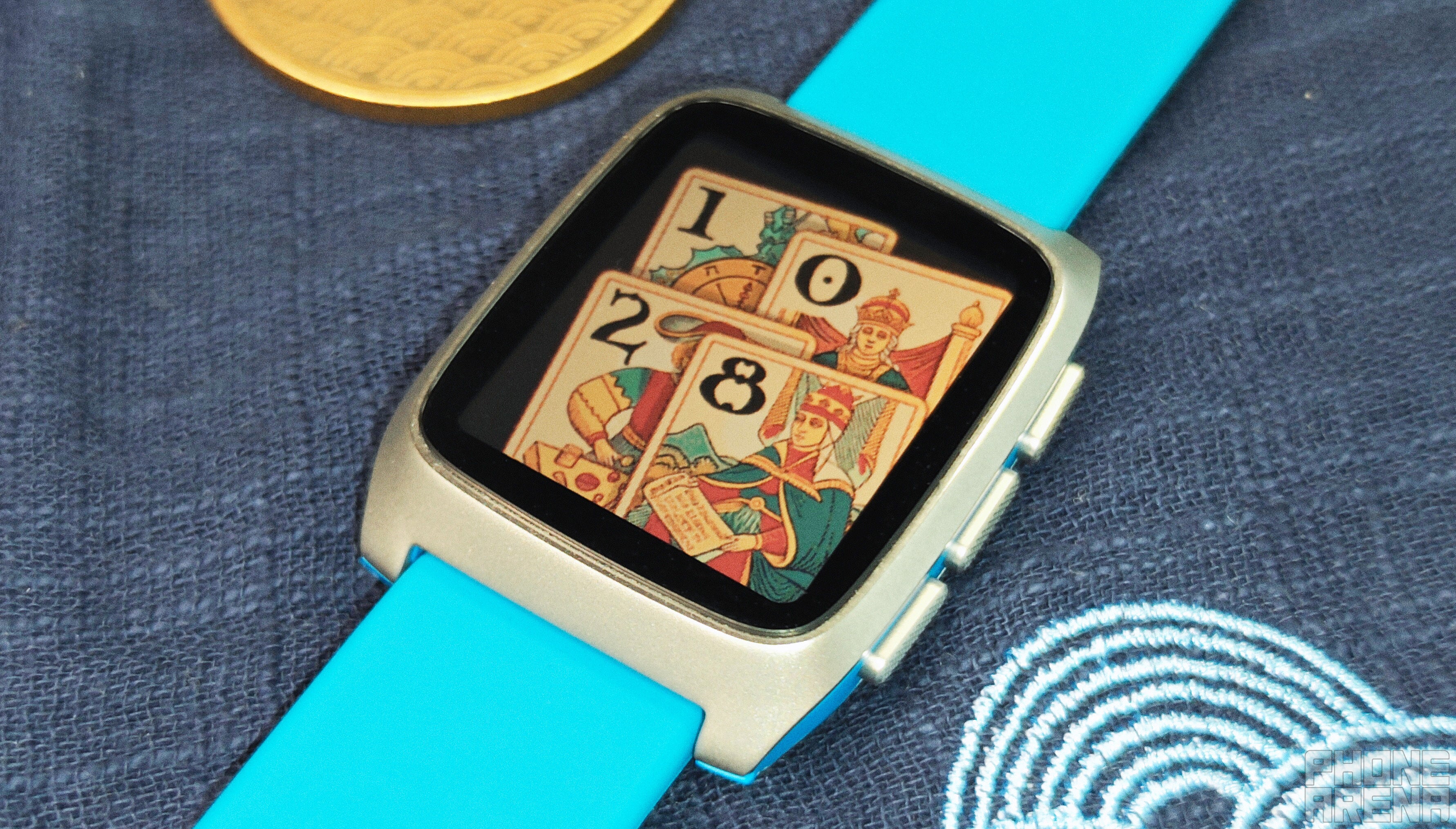 One of the new watchfaces that instantly became a fav of mine. | Image by PhoneArena - Pebble Time 2 review: making tech fun again