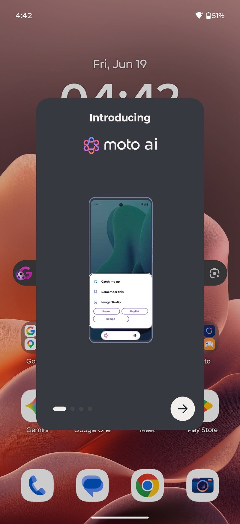 Motorola Edge 70 Pro screenshots.