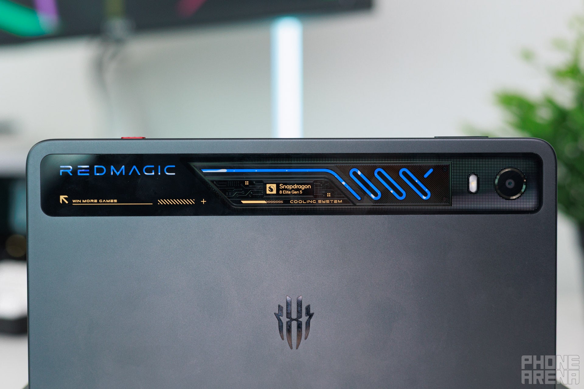 Just look at that liquid cooling design! | Image by PhoneArena - RedMagic Astra 2 Review: The best Android gaming handheld