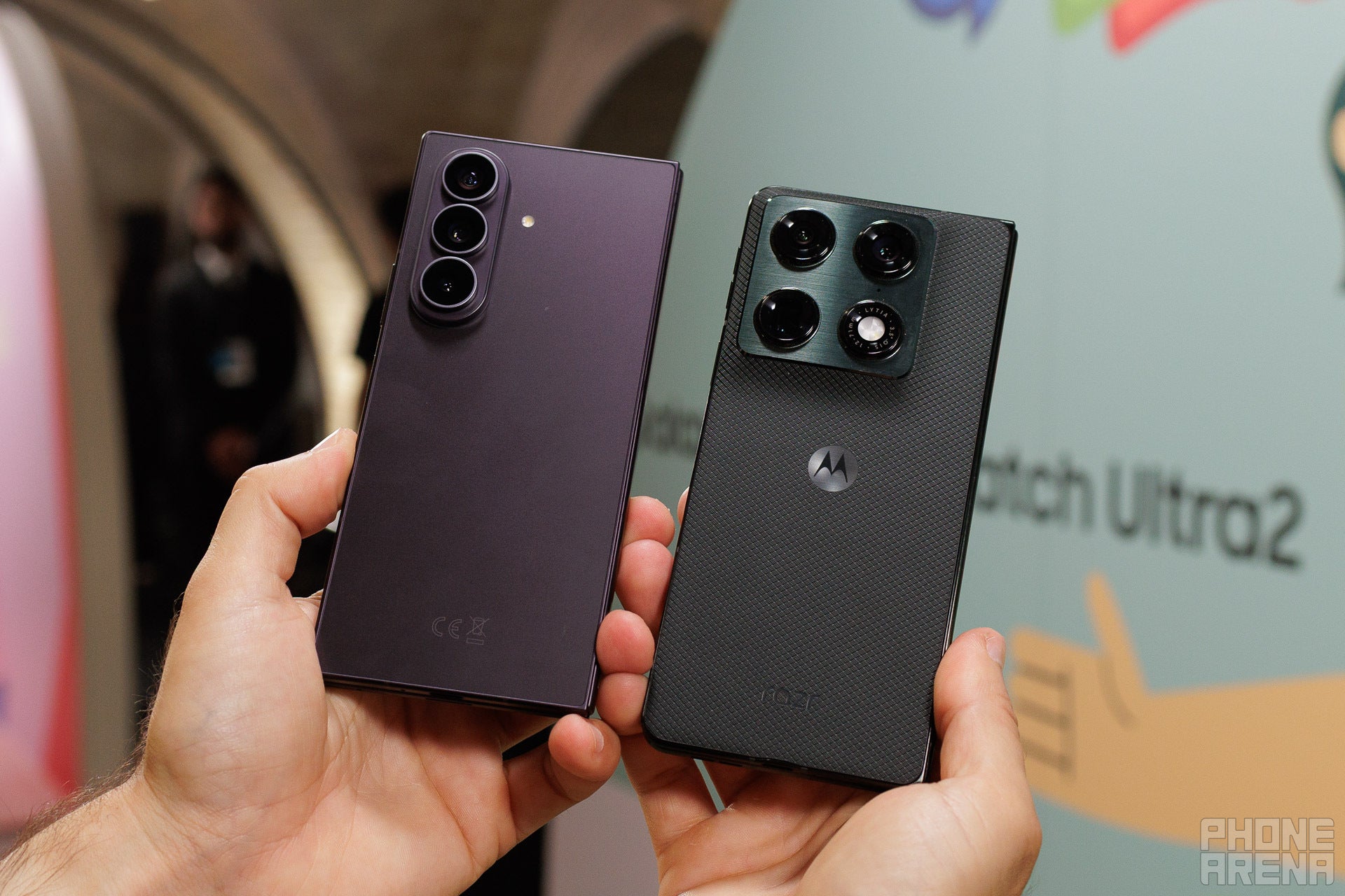 Image by PhoneArena - Motorola Razr Fold vs Galaxy Z Fold 8 Ultra: Main differences